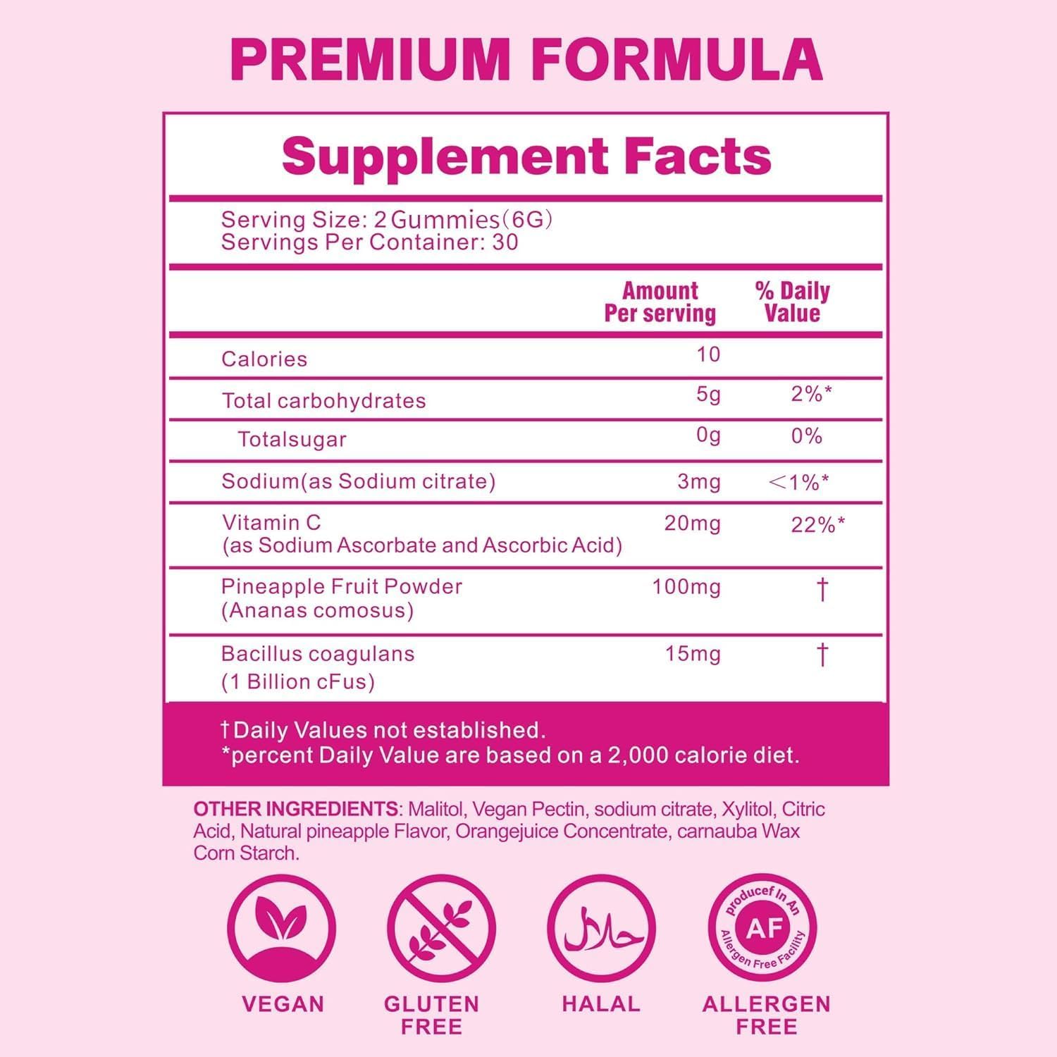 Shytrouy Premium Feminine Balance Gummies for Women, Vaginal Probiotics - pH Balance & Immune Defense Support for Feminine Health, Hawaiian Pineapple Flavor - 60 Count ShytrouyAu supplements