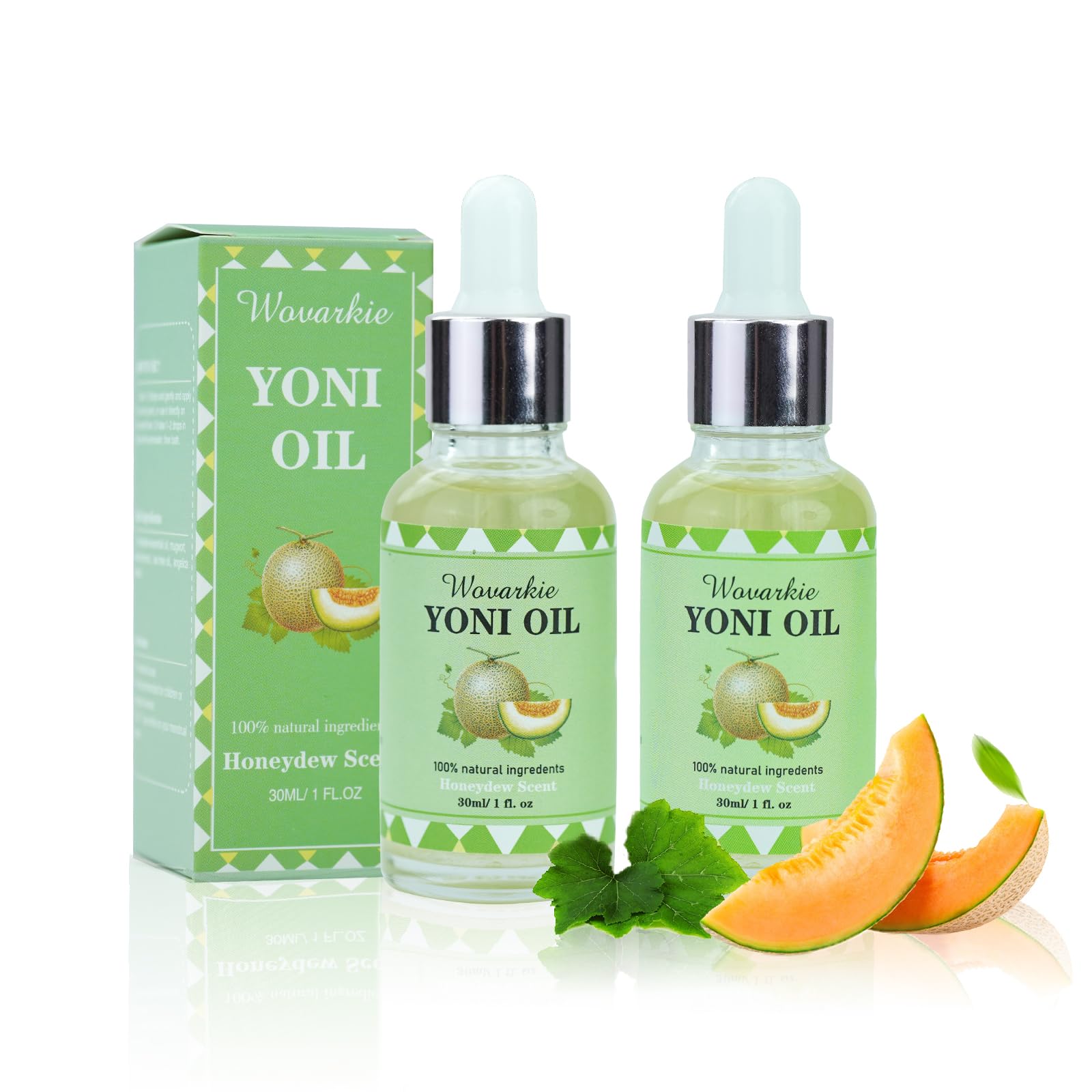 2 Packs Yoni Oil for Women, 1 fl oz/30 ml Feminine Oil Intimate Deodorant for Women, Restores Ph WovarkieAu supplements