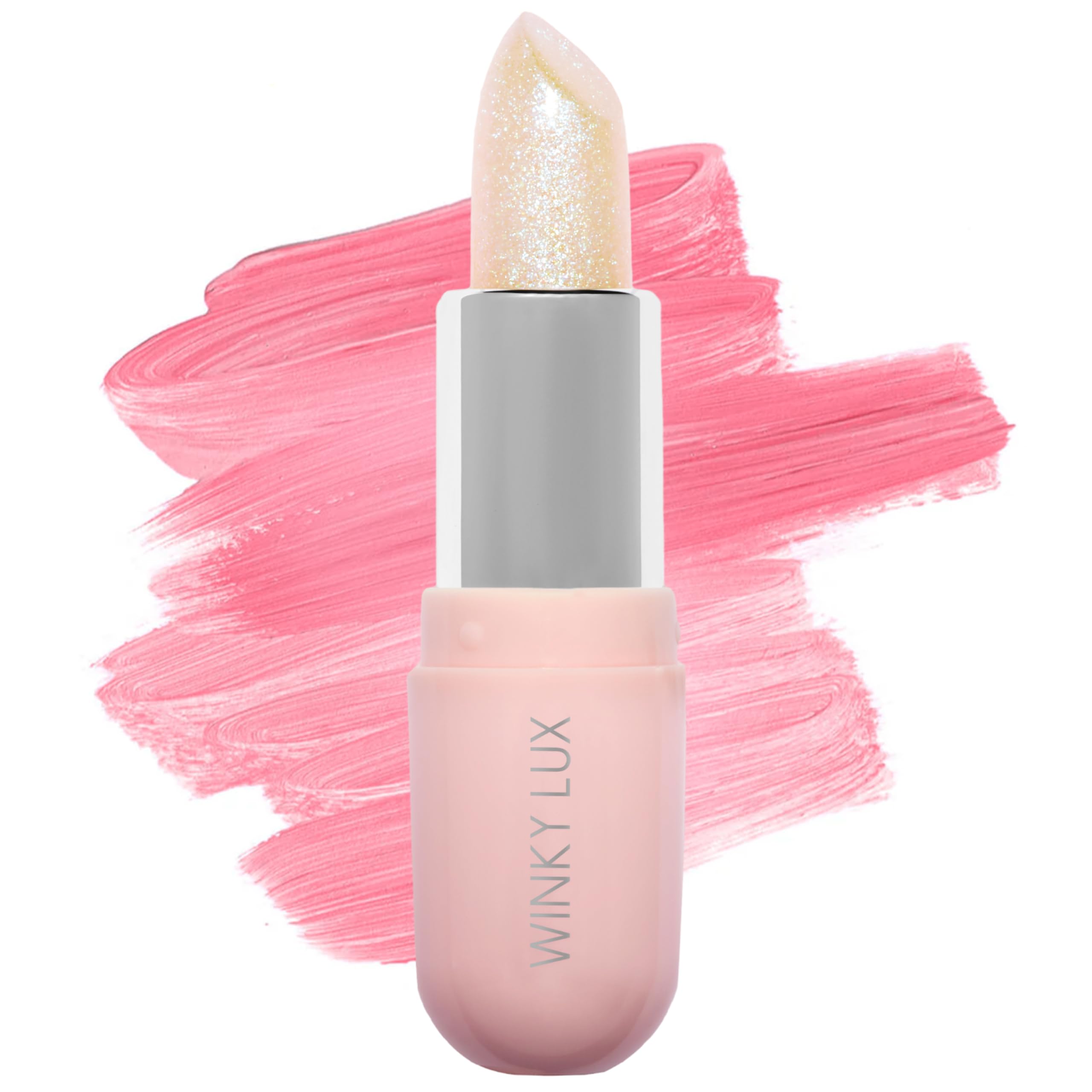 Winky Lux Unicorn Glimmer Balm -Hydrating ph Lip Balm, Natural Pink Tint with pH Color Changing, Moisturize & Soften Lips While Leaving Sheer Pink Tint, with Vanilla Scent Winky LuxAu supplements