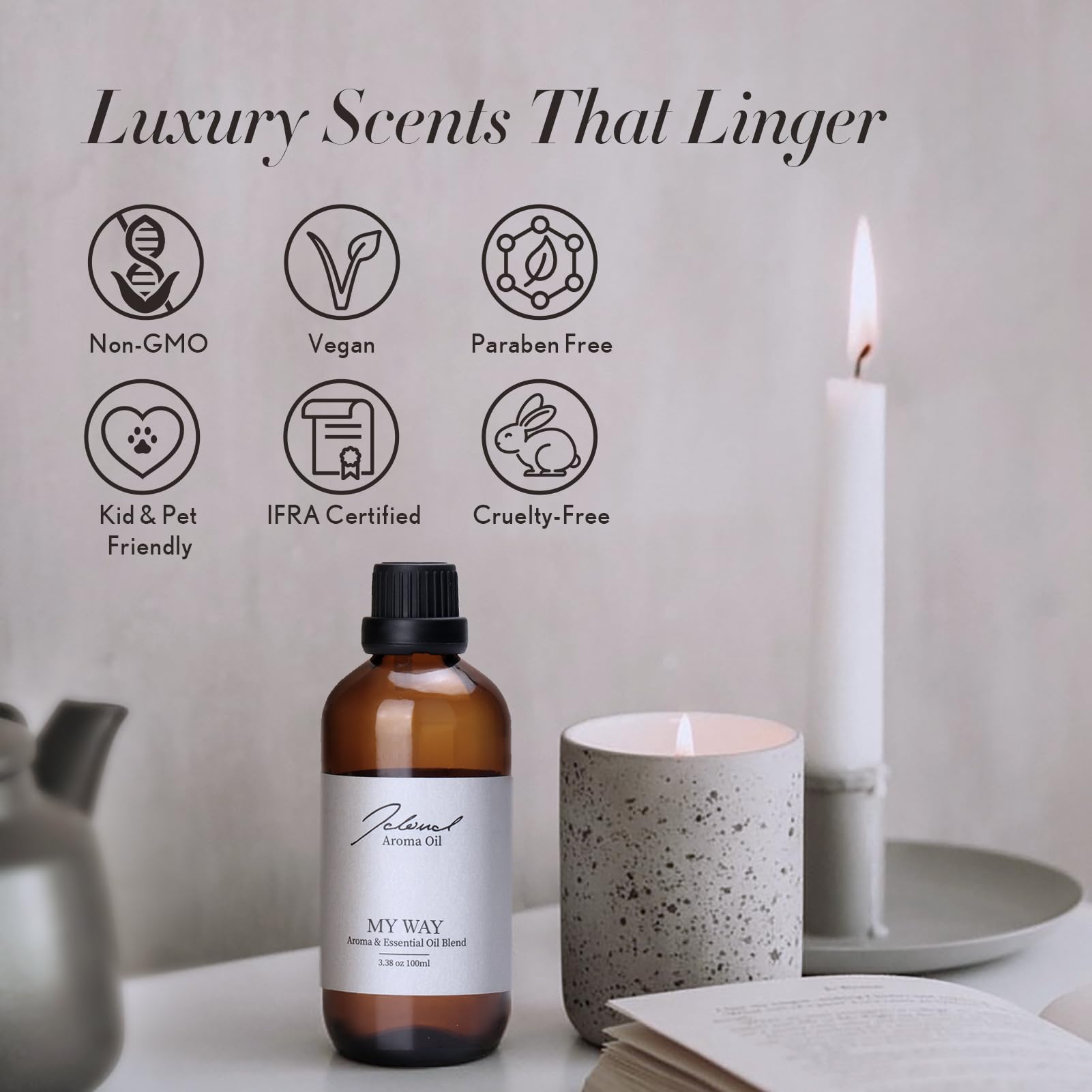 JCLOUD My Way Essential Oil for Diffuser - Hotel Collection Diffuser Oil & Home Luxury Scents – Pure JCLOUDAu supplements