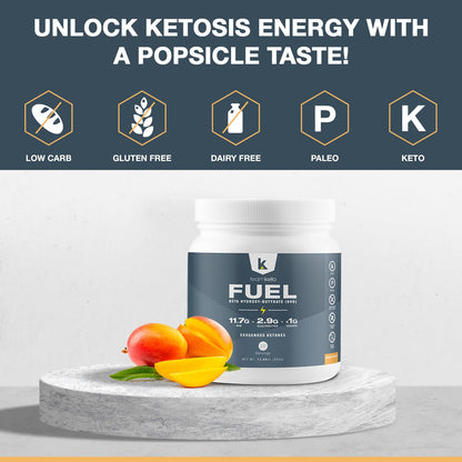 TeamKeto exogenous Ketones Powder, Pure Keto BHB Salts | Dairy & Gluten Free-Best Keto TeamKetoUS supplements