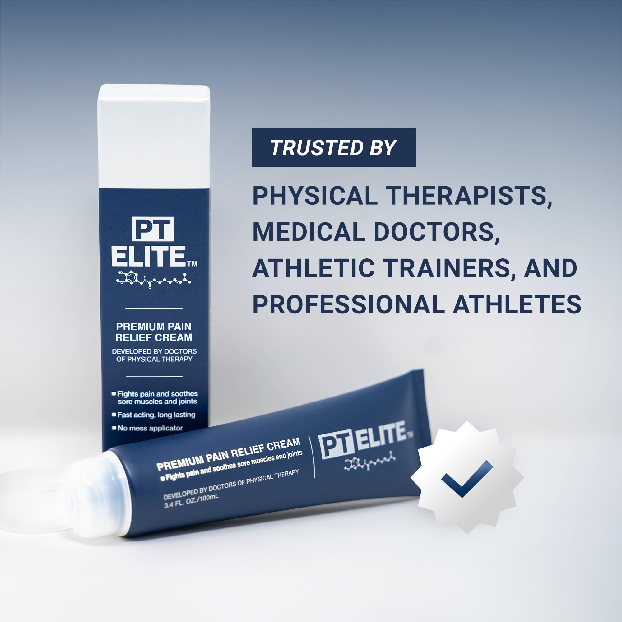 PT Elite Premium Pain Relief Cream, with Capsaicin, Menthol & Arnica, Arthritis, Knee, & Back Pain Relief, Soothes Sore Muscles & Joints, Reduces Stiffness, Non-Greasy, Topical Analgesic, 3.4 oz PT EliteAu supplements