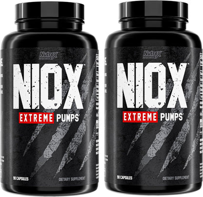 Nutrex Research NIOX Extreme Pumps - 180-Count Pre-Workout Pump Supplement Nutrex ResearchUS supplements