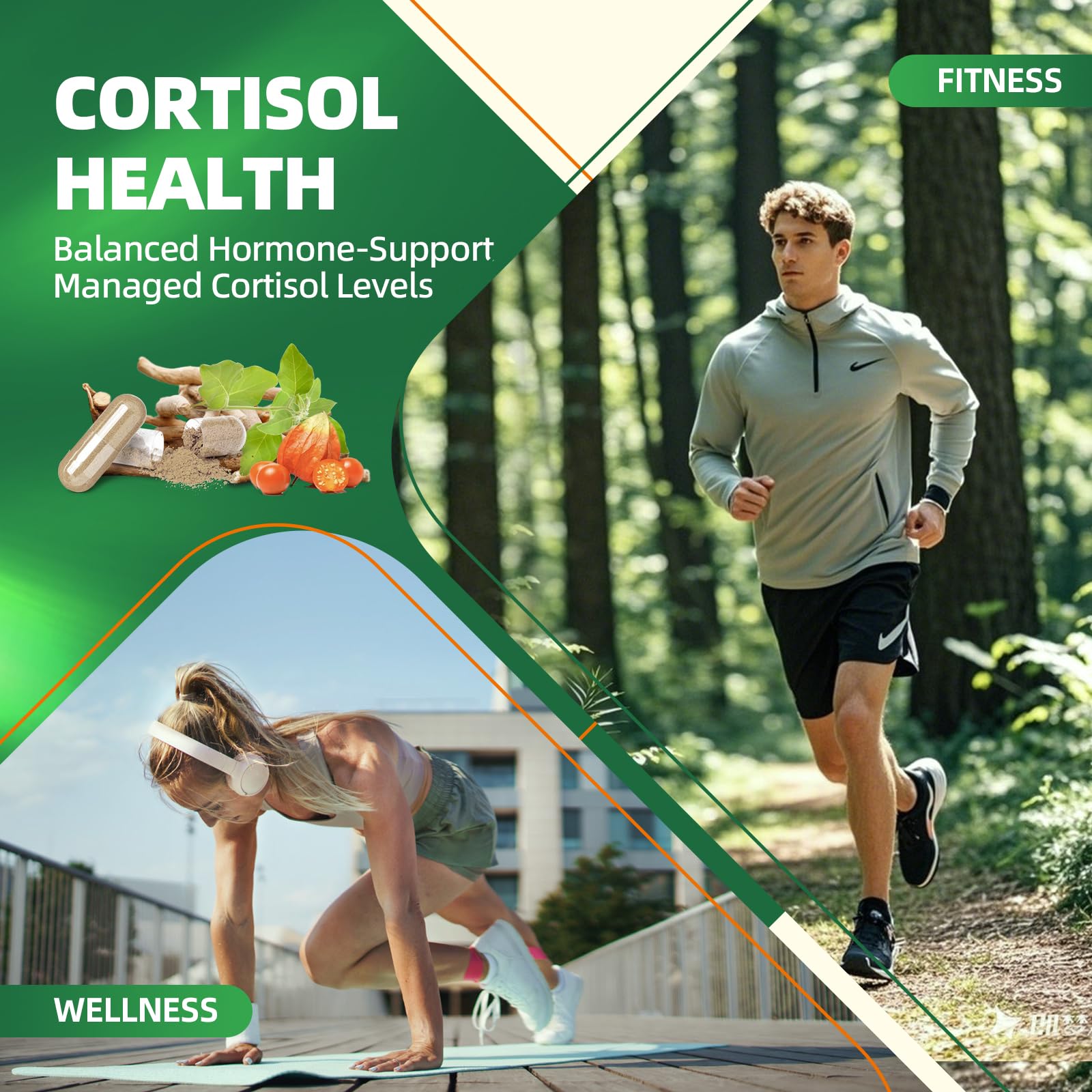 B BEWORTHS Cortisol Supplements for Women Men, 10-in-1 Cortisol Detox with Ashwagandha, Magnesium, L-Theanine, Balanced Cortisol Levels, Night & Calm Support, 120 Vegan Capsules B BEWORTHSAu supplements