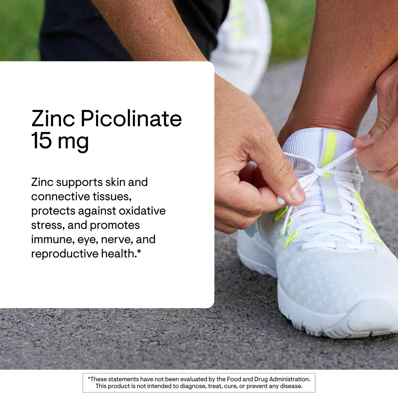 THORNE - Zinc Picolinate 15mg - Highly Absorbable Zinc Supplement - Supports Wellness, Immune System, Eye, Skin, and Reproductive Health* - Gluten-Free, Soy-Free, Dairy-Free - 60 Capsules THORNEAu supplements