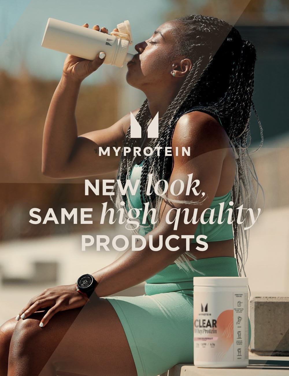 Myprotein Clear Whey Isolate Protein Powder - Peach Tea - 488g - 20 Servings MyproteinAu supplements
