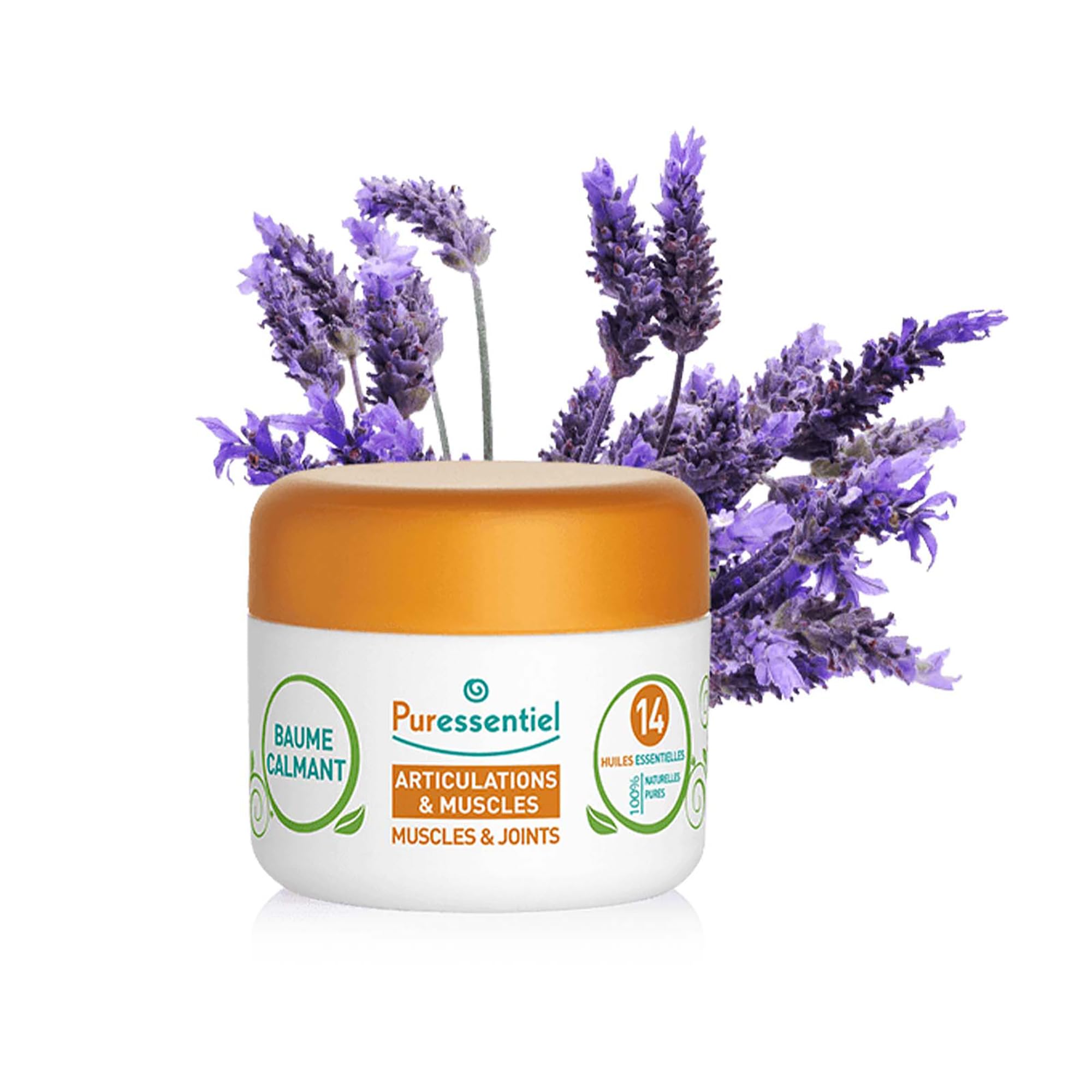 Puressentiel Muscle and Joints Balm - Essential Oil and Shea Butter Balm for Back and Neck Massage - Dye-Free, No Preservatives - 1.01 oz PuressentielAu supplements