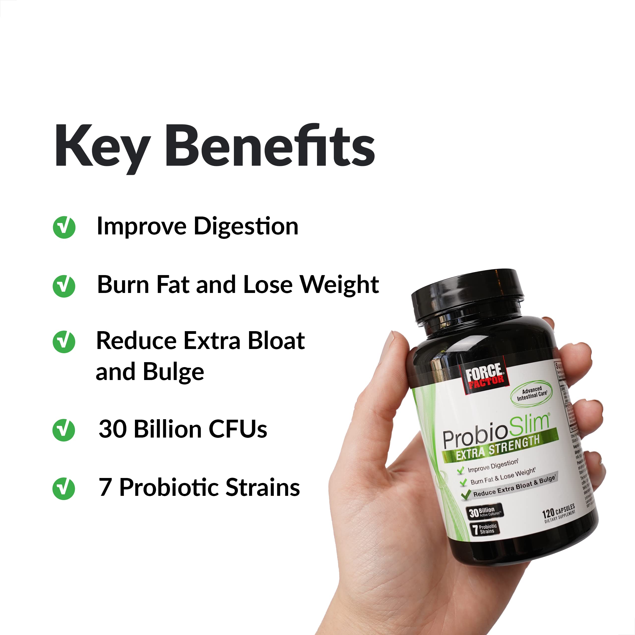 Force Factor ProbioSlim Apple Cider Vinegar Gummies with Organic, LactoSpore Probiotics Force FactorUS supplements