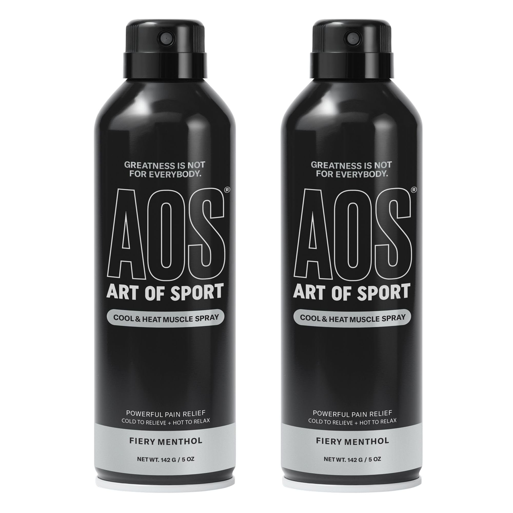 Art of Sport Muscle Relief Spray for Men– Pain Relief for Sore Muscles & Joints– Menthol Cooling & Heating Spray for Back, Neck, Knee, Shoulder, Hip– Cool & Heat– Made for Athletes– 5 fl oz. Pack of 2 Art of SportAu supplements