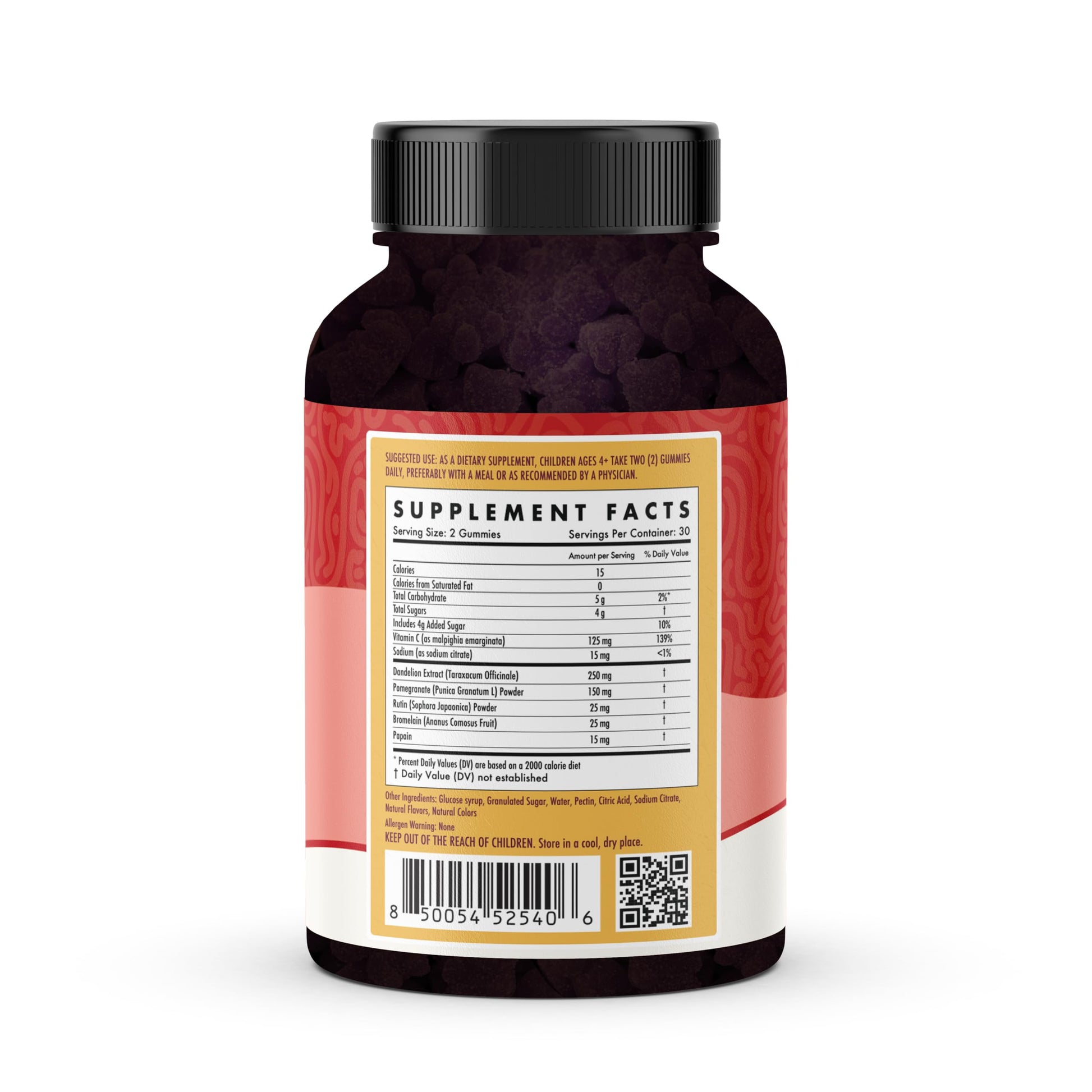 Kids Naturals Spike Support Gummies – Year-Round Wellness with Vitamin C, D & Zinc | 60ct (1 Month Supply) The Wellness CompanyAu supplements