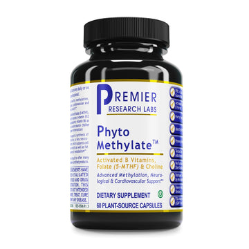 Premier Research Labs Phyto Methylate - B Vitamin Supplement - Supports Methylation, Detox, Brain & Heart Health - 5-MTHF & P5P - 60 Plant-Source Capsules Premier Research LabsAu supplements