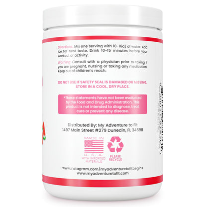 Pre Workout Powder for Men - Gluten Free Preworkout with Creatine for Muscle Endurance My Adventure to FitUS supplements