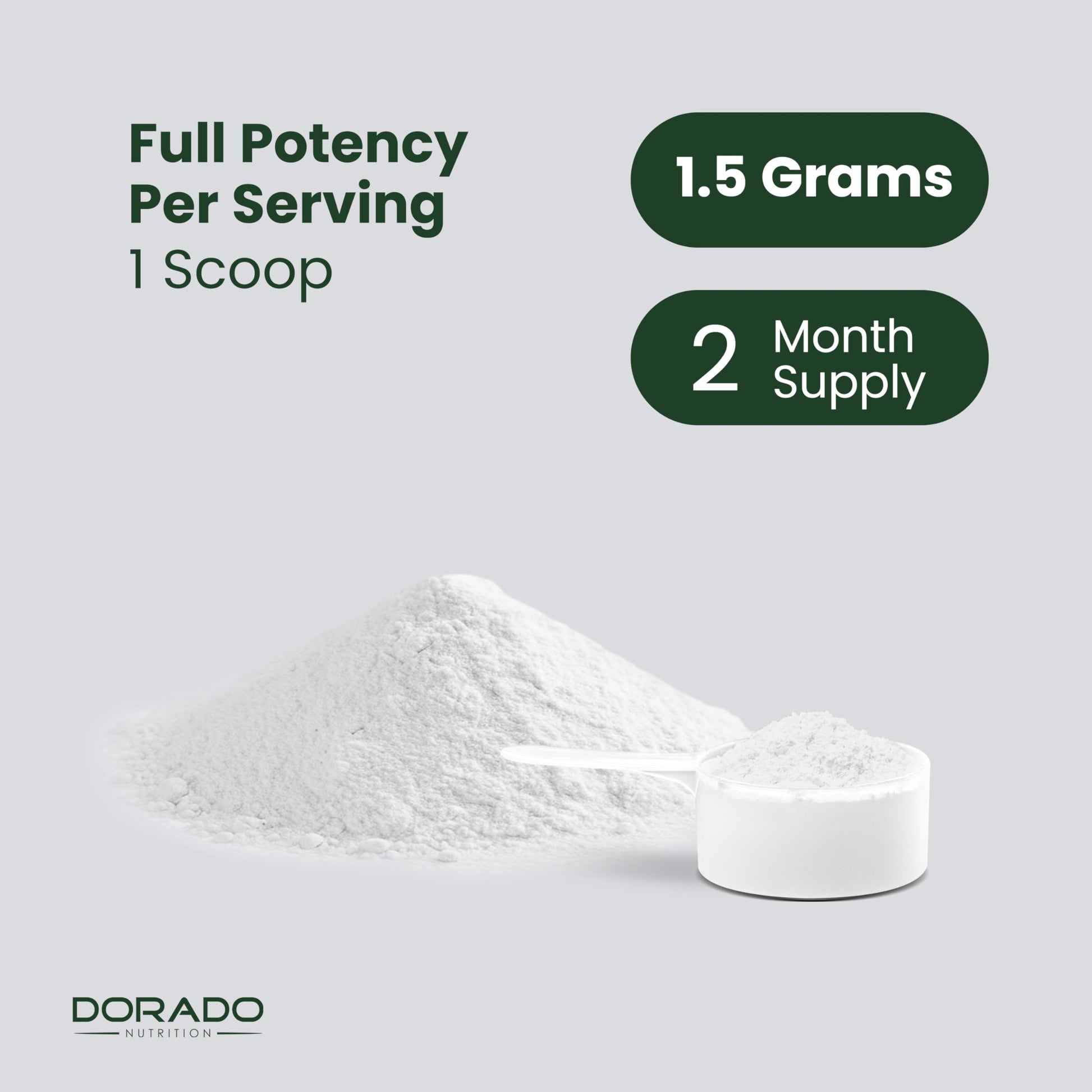 Colostrum Supplement Powder 90g (60 Servings of 1.5g Pure Bovine Colostrum Std. to Contain 20% IgG Immunoglobulins) Grass Fed Powder - No Fillers, Third Party Tested, Unflavored & Non-GMO DORADO NUTRITIONAu supplements