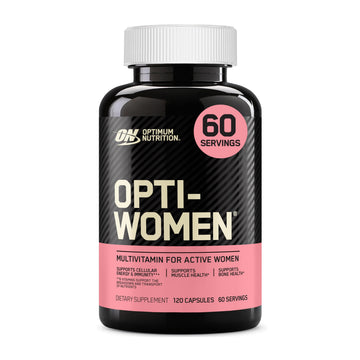 Optimum Nutrition Opti-Women, Vitamin C, Zinc and Vitamin D for Immune Support Womens Daily Multivitamin Supplement with Iron, Capsules, 120 Count Optimum NutritionAu supplements