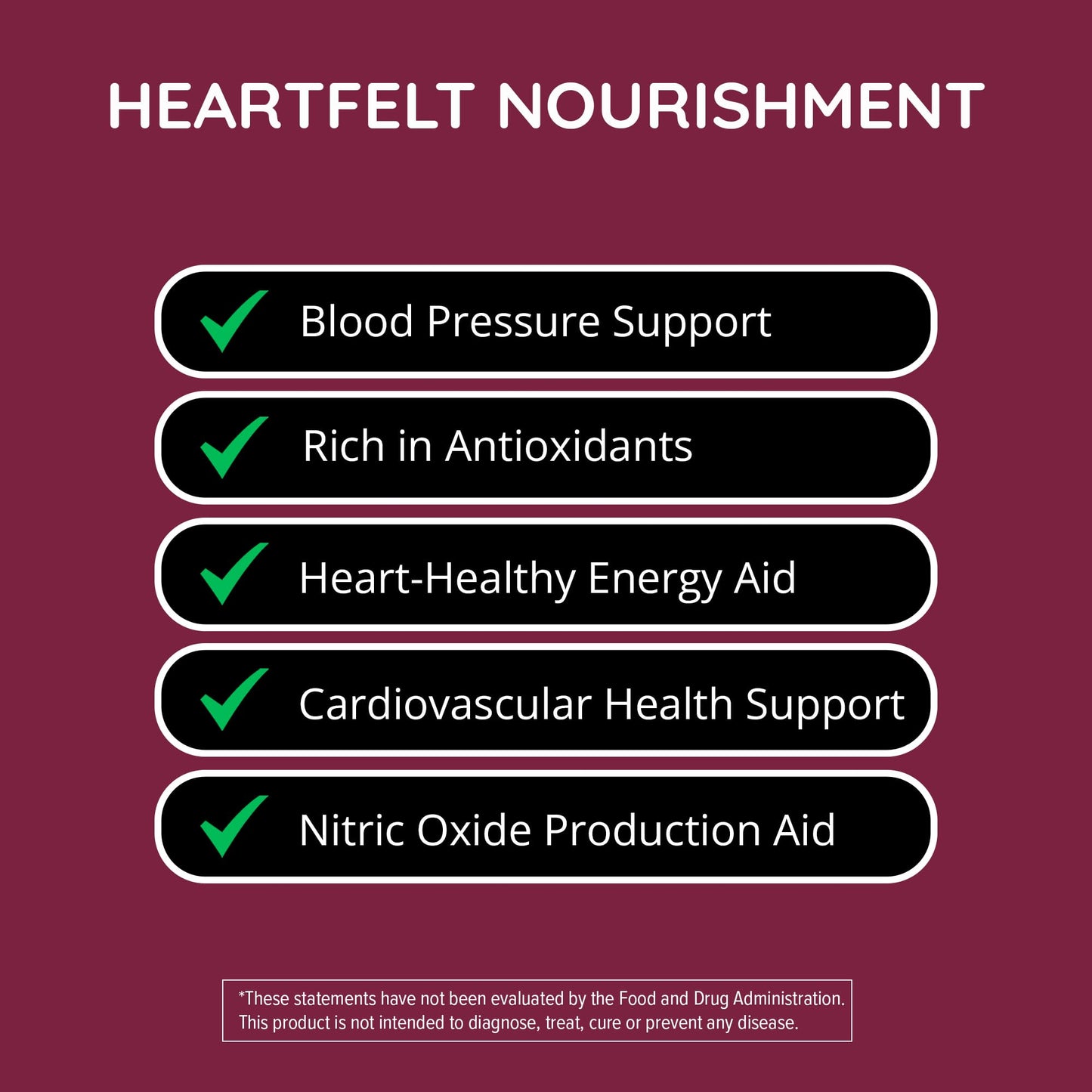 Organic Beet Root Capsules [1,300mg Superfood] - Blood Pressure Support Supplements Happy Healthy HippieUS supplements