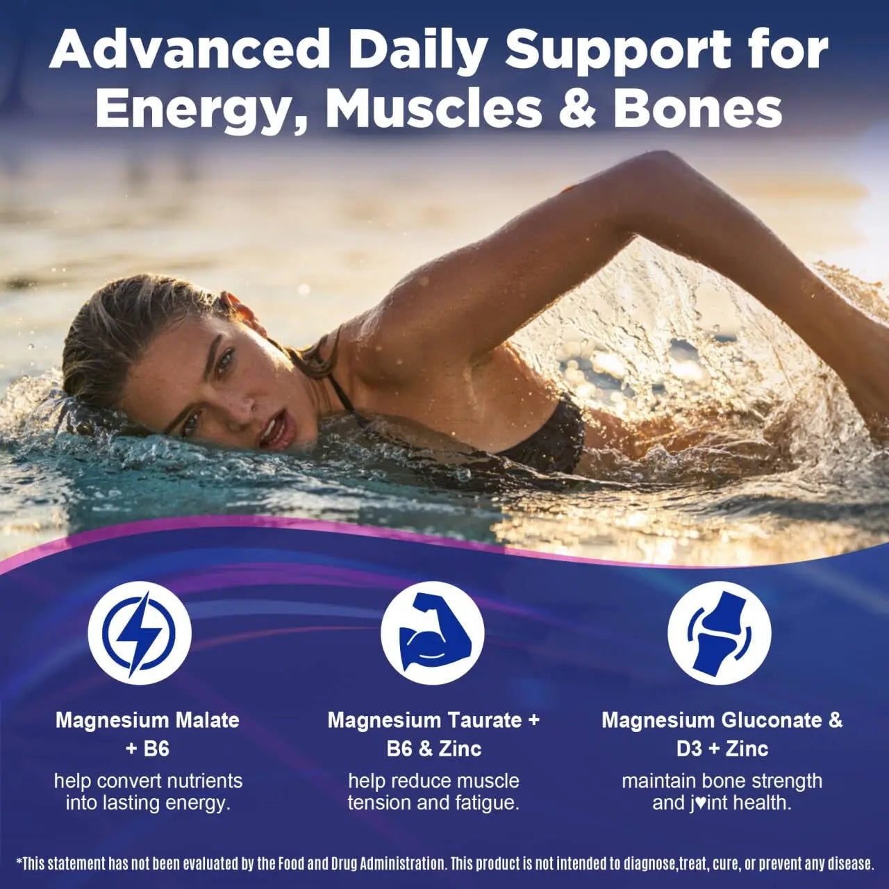 Full Spectrum Magnesium Glycinate Complex 21 in 1 Gummies for Deep Calm Sleep, 12 Forms Magnesium Citrate Malate Taurate Orotate for Women Men + Probiotics w/Ashwagandha, L-Theanine, GABA, 120Cts Nextdianz supplements