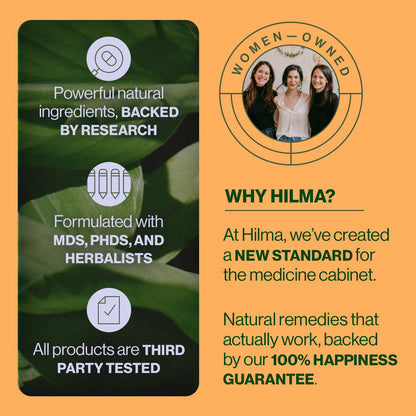 Hilma Daily Pre + Probiotic + Herbs - Support a Healthy Gut While Reducing Gas & Bloating HilmaUS supplements