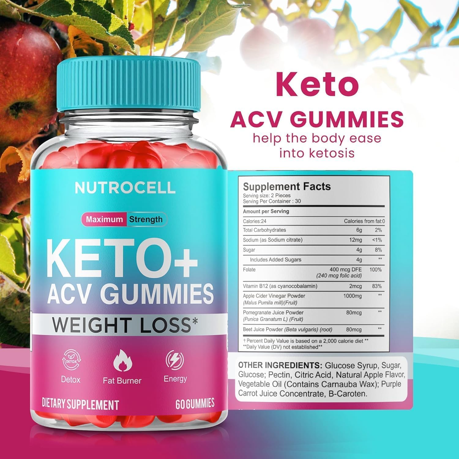 Keto ACV Gummies - Keto Apple Cider Vinegar Gummies - Advanced Weight Loss SHAPEMODEUS supplements