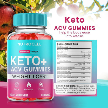 Keto ACV Gummies - Keto Apple Cider Vinegar Gummies - Advanced Weight Loss SHAPEMODEUS supplements