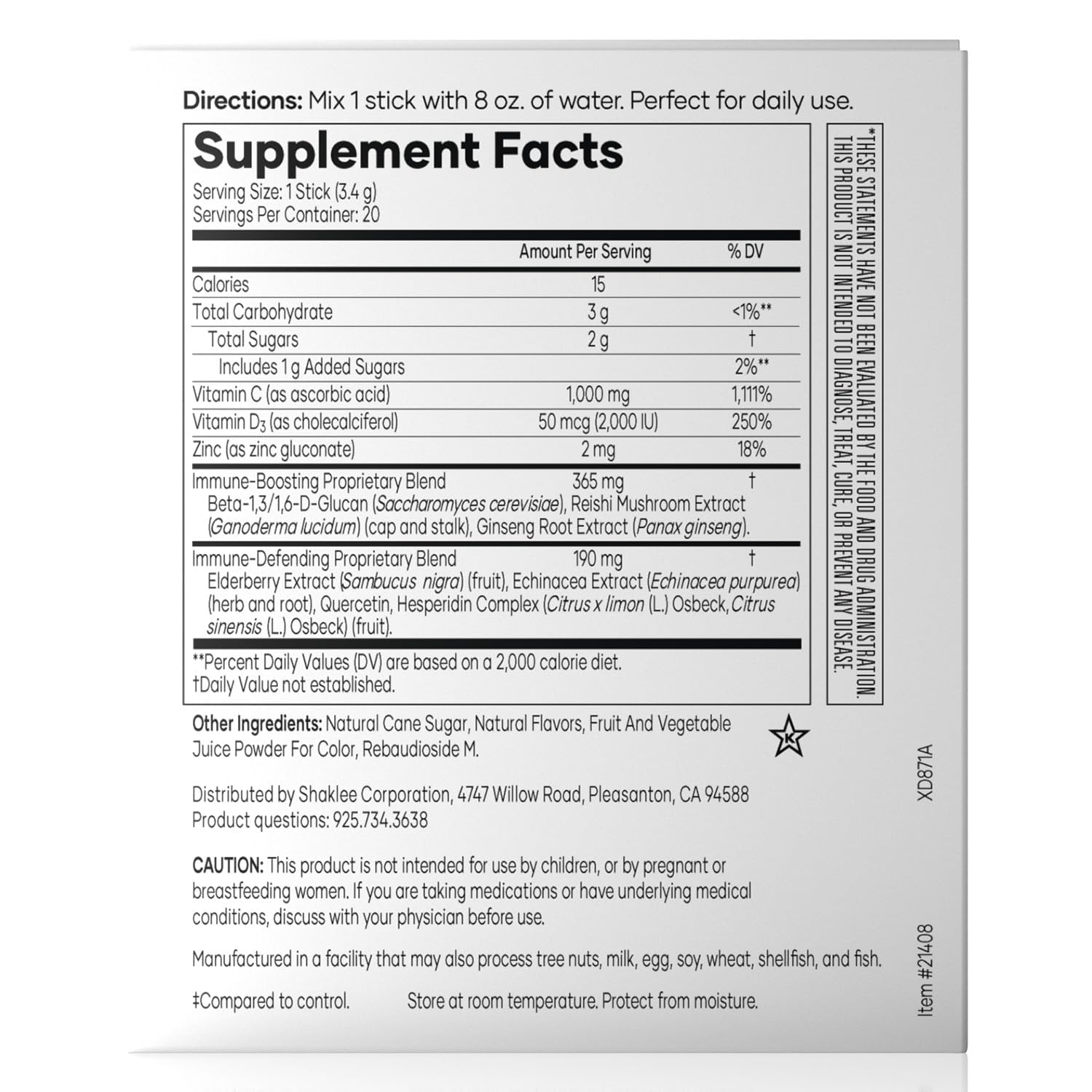 Shaklee - Triple Defense Boost - 20 Servings ShakleeAu supplements