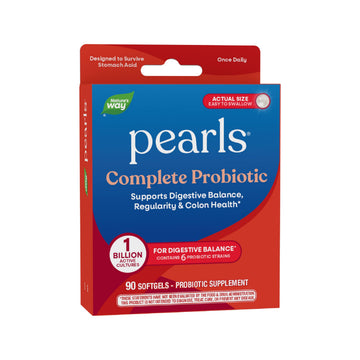 Nature's Way Probiotic Pearls Complete, 1 Billion Live Cultures, 90 Softgels Nature's WayAu supplements
