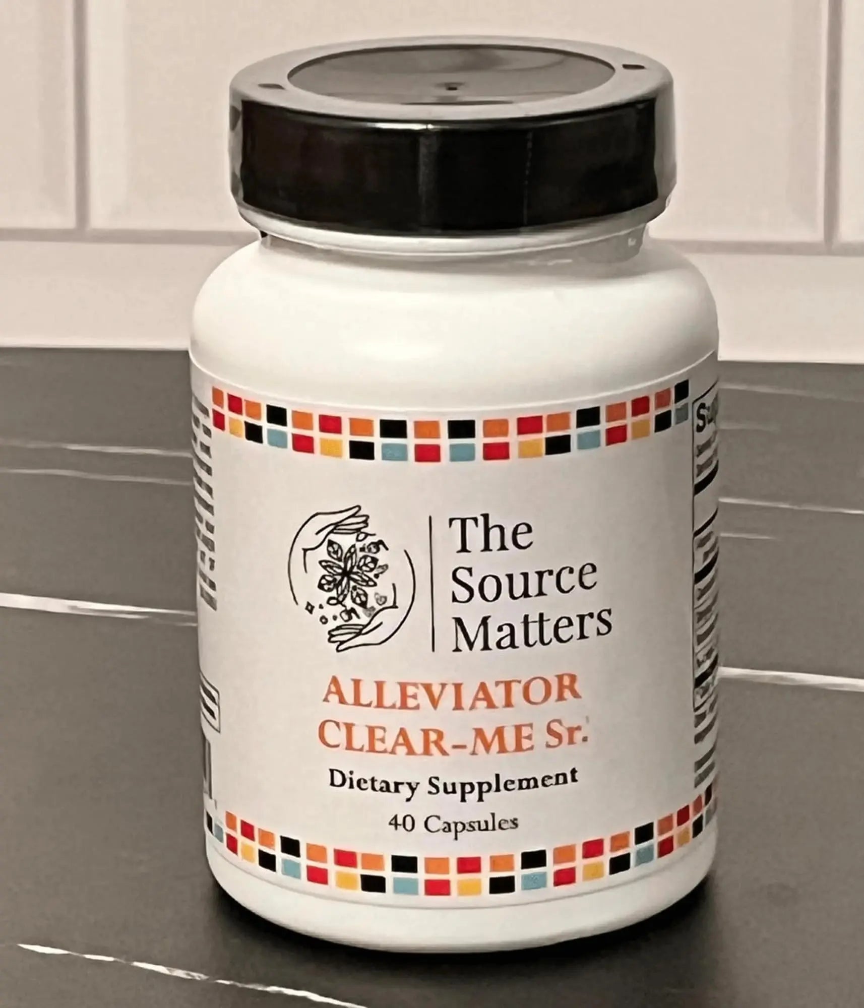 The Source Matters Alleviator Clear-ME SR Seasonal Allergy Relief and Immune Support | Quercetin, Bromelain, Stinging Nettles, NAC, and Vitamin C (40 Capsules) THE SOURCE MATTERSnz supplements