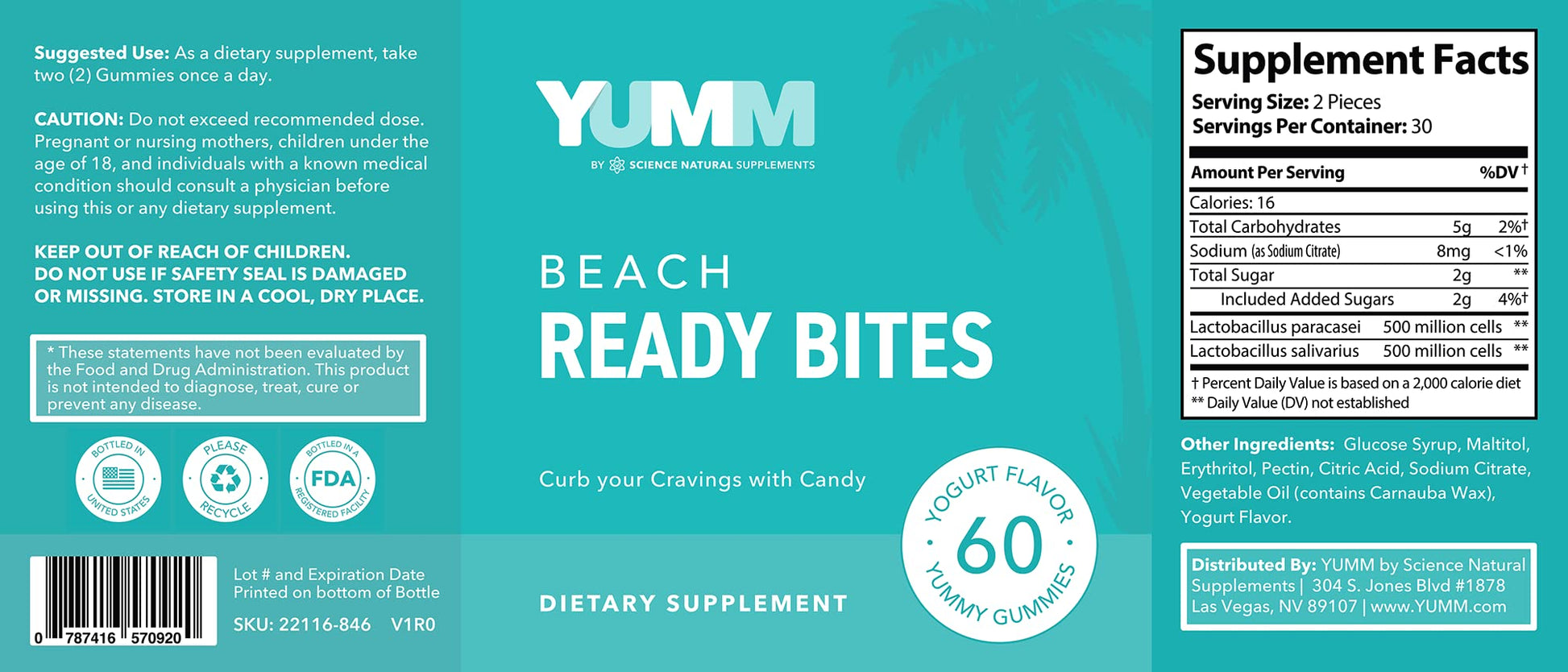 Science Natural Supplements Yumm Beach Ready Bites Formulated to Support Weight Science Natural SupplementsAu supplements