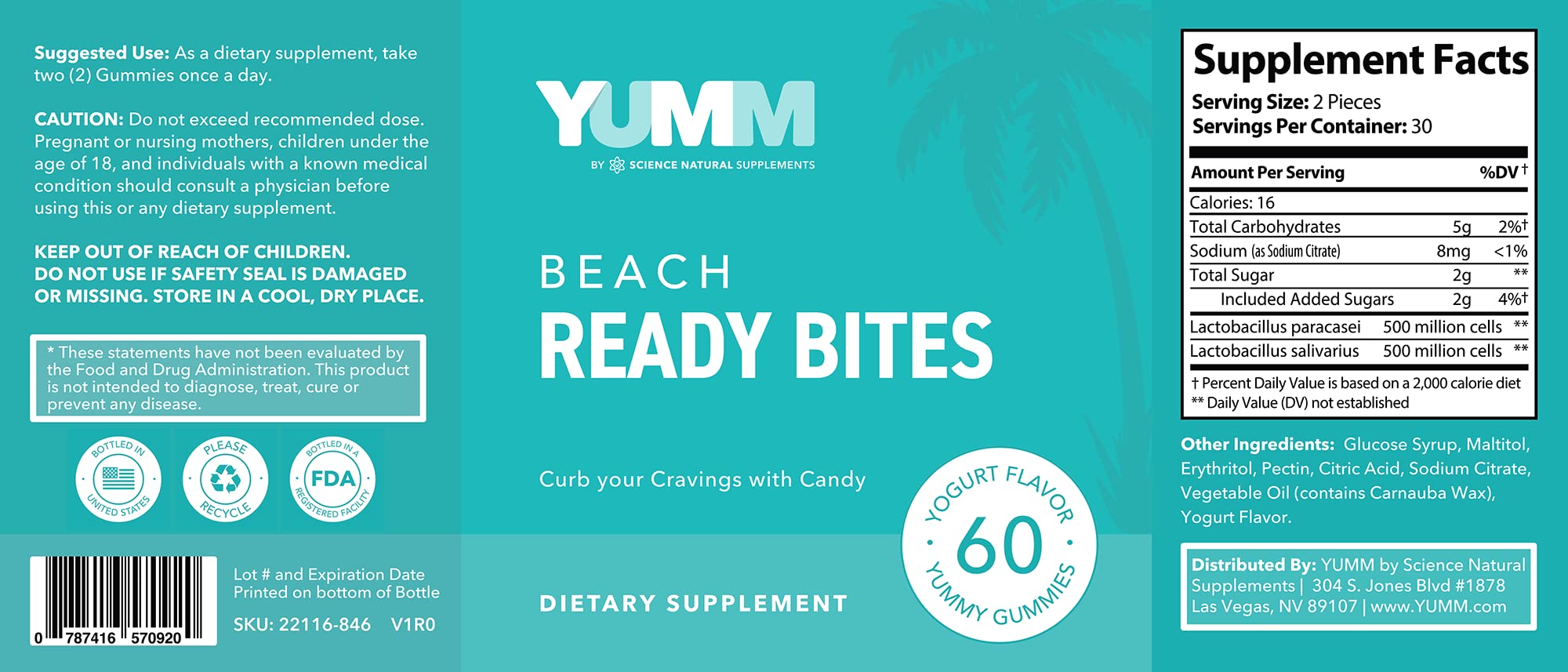 Science Natural Supplements Yumm Beach Ready Bites Formulated to Support Weight Science Natural SupplementsAu supplements