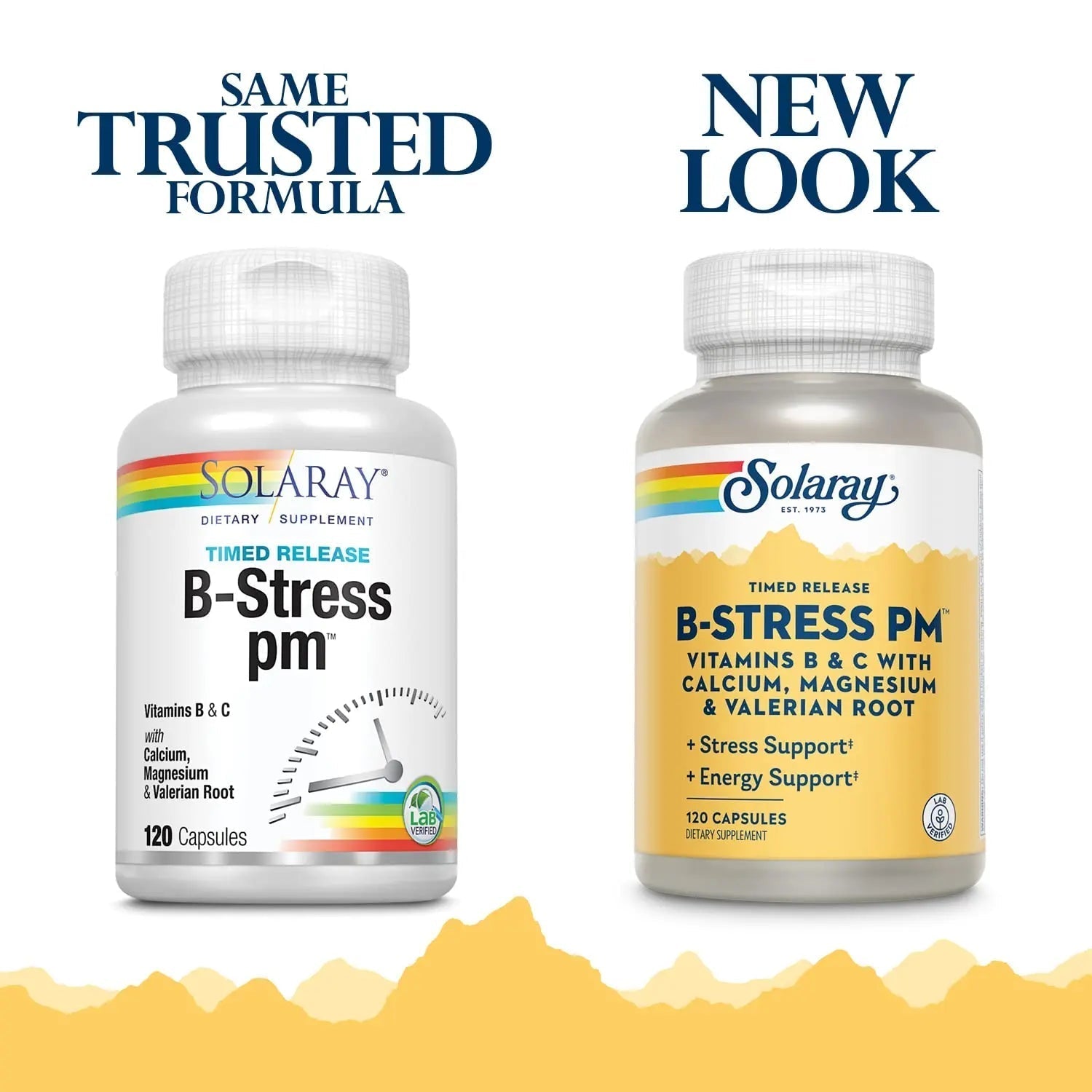 SOLARAY B-Stress P.M. | 120 caps SOLARAYAu supplements