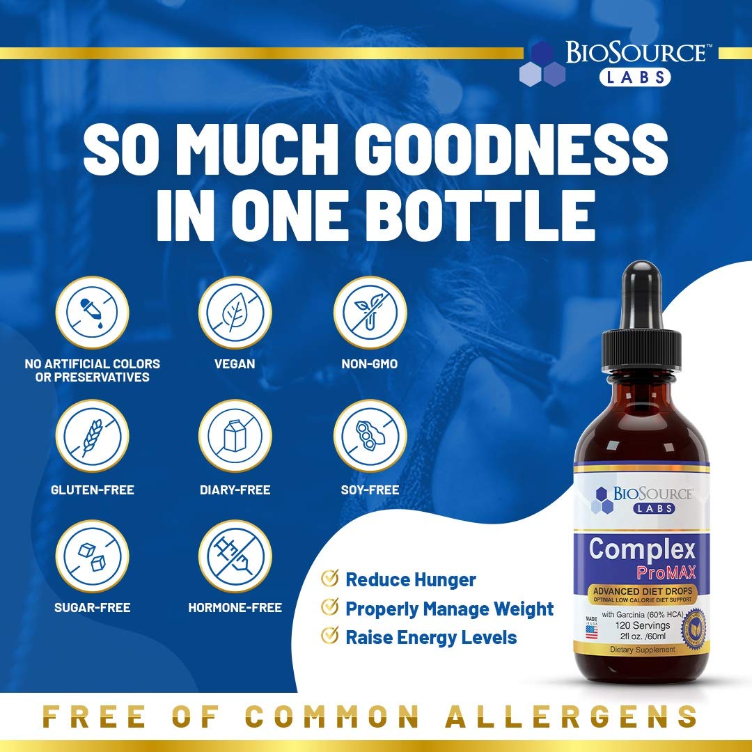 BioSource Labs Complex ProMAX Premium Diet Drops (1 x 2 oz Bottle) BioSource LabsAu supplements
