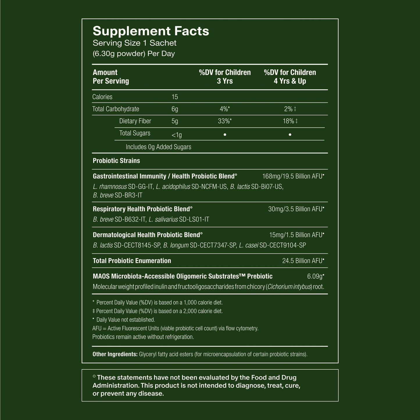 Seed PDS-08 Pediatric Daily Synbiotic - Fiber-Based Prebiotic & Probiotic for Kids - Digestive Health, Regularity, Constipation Relief - Ages 3-17 - Vegan and Shelf-Stable - 30 Sachets (30-Day Supply) Visit the Seed StoreUS supplements