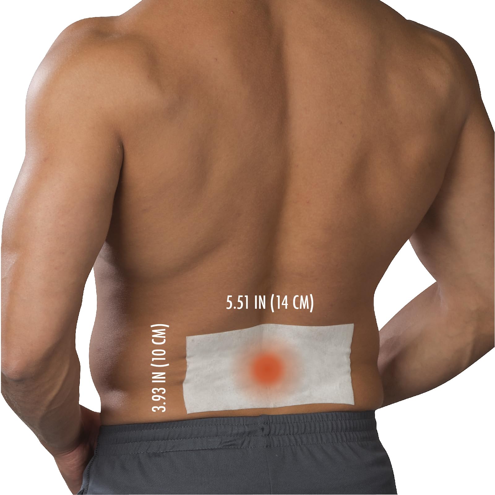Thera|Care Pain Relief Patch | 4% Lidocaine Patch | 3.9” x 5.5” | 5-Count Box Thera CareAu supplements