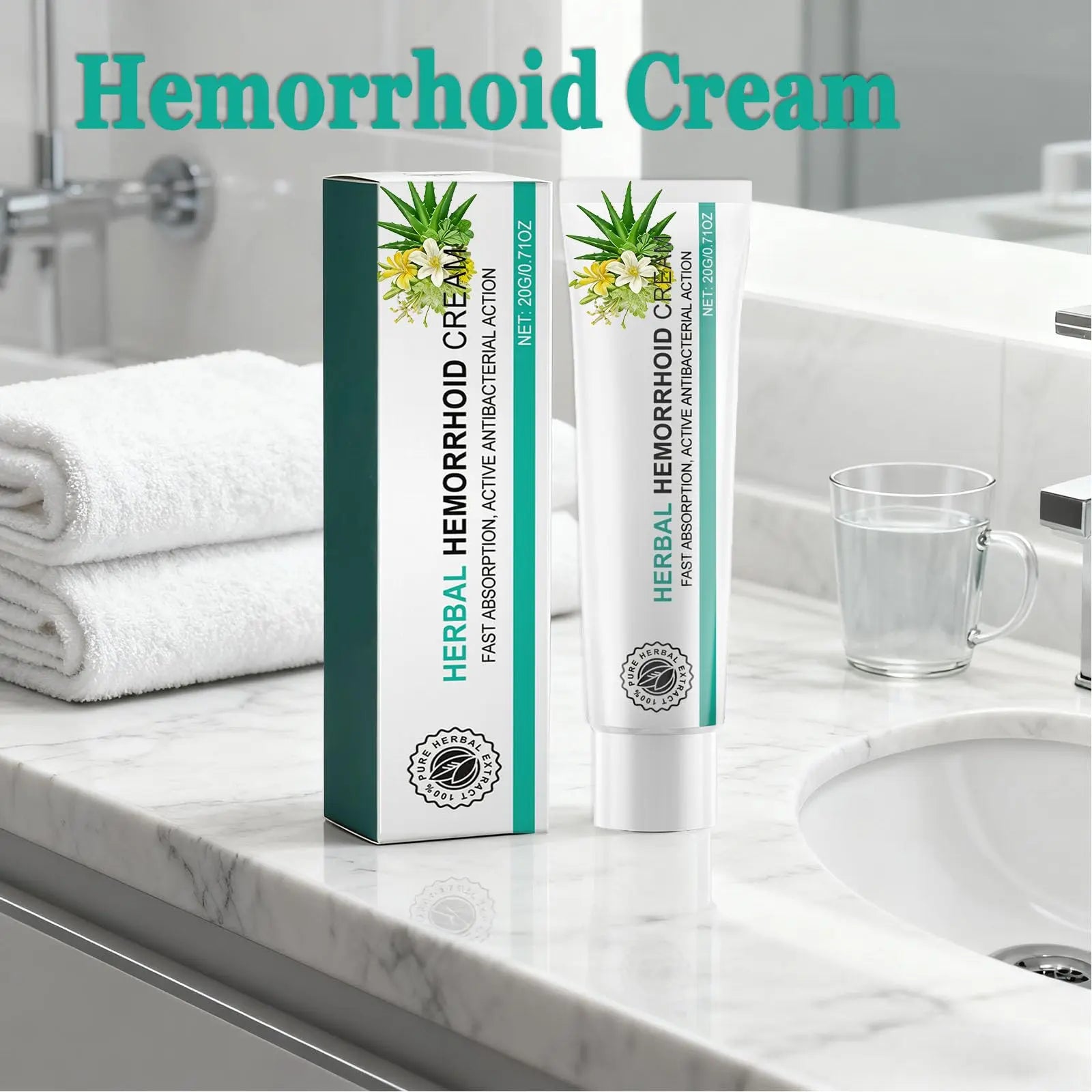 Hushblade Hemorrhoid Body Cream, Natural Herbal Hemorrhoid Cream, for Men and Women Moisturizing and Nourishing HushbladeAu supplements