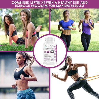 NatureGenX LeptinXT - Leptin Supplements for Weight Loss for Women - Extra Strength NatureGenXUS supplements