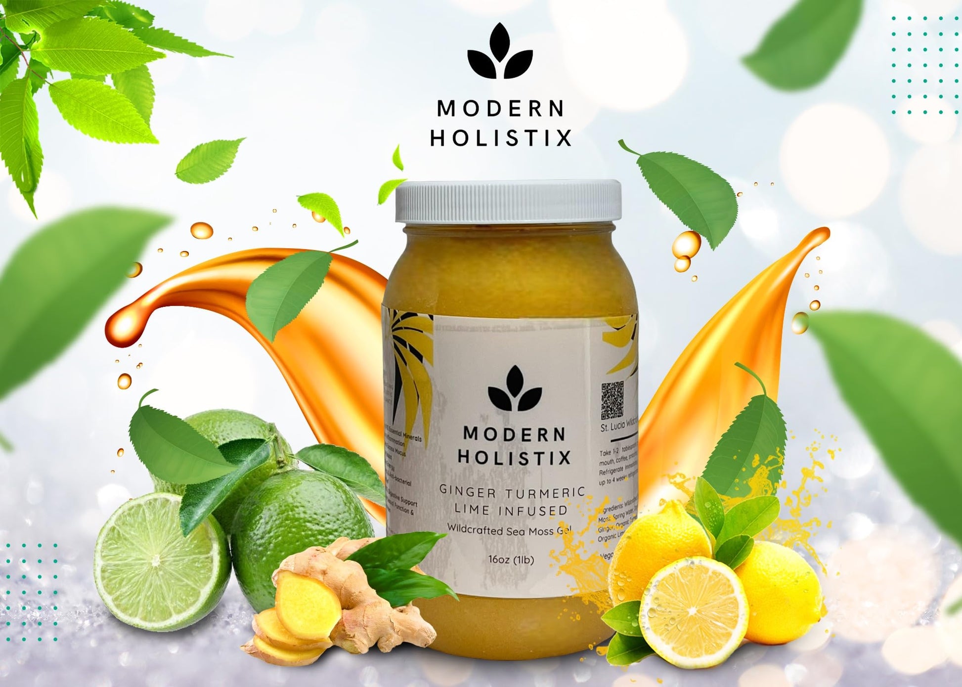 Modern Holistix Original Sea Moss Gel – 32oz Jar | Wildcrafted | All-Natural Superfood for Immunity, Energy & Gut Health Modern HolistixAu supplements