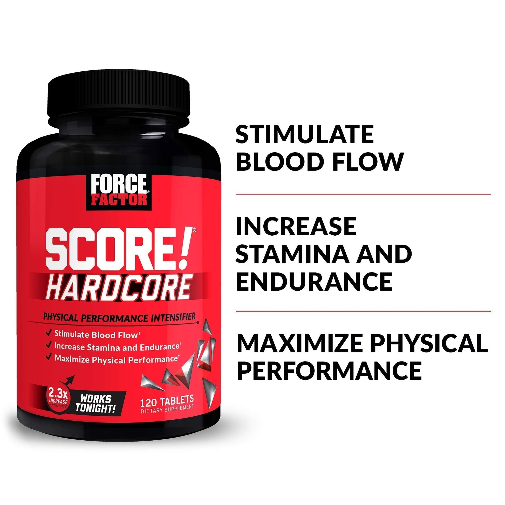 Force Factor Score! Hardcore Nitric Oxide Booster Supplement for Men with L-Citrulline Force FactorAu supplements