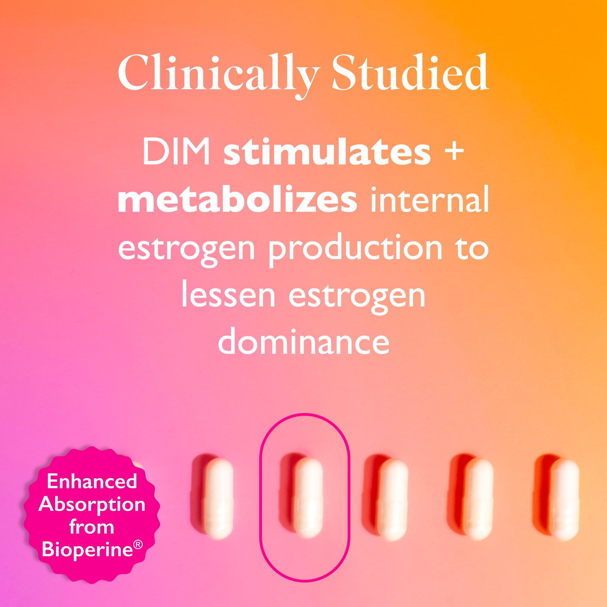 Amy Suzanne 200 DIM Supplement for Women - Estrogen Metabolism and Hormone Harmony for Menopause, Perimenopause & PMS Support - DIM Plus Bioperine for Mood Support - 60 Day Supply, Vegan Amy SuzanneAu supplements