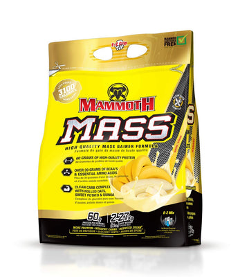 Interactive Nutrition Mammoth Mass Supplement, 5 lbs, Banana, 2.2kg Banana MammothAu supplements