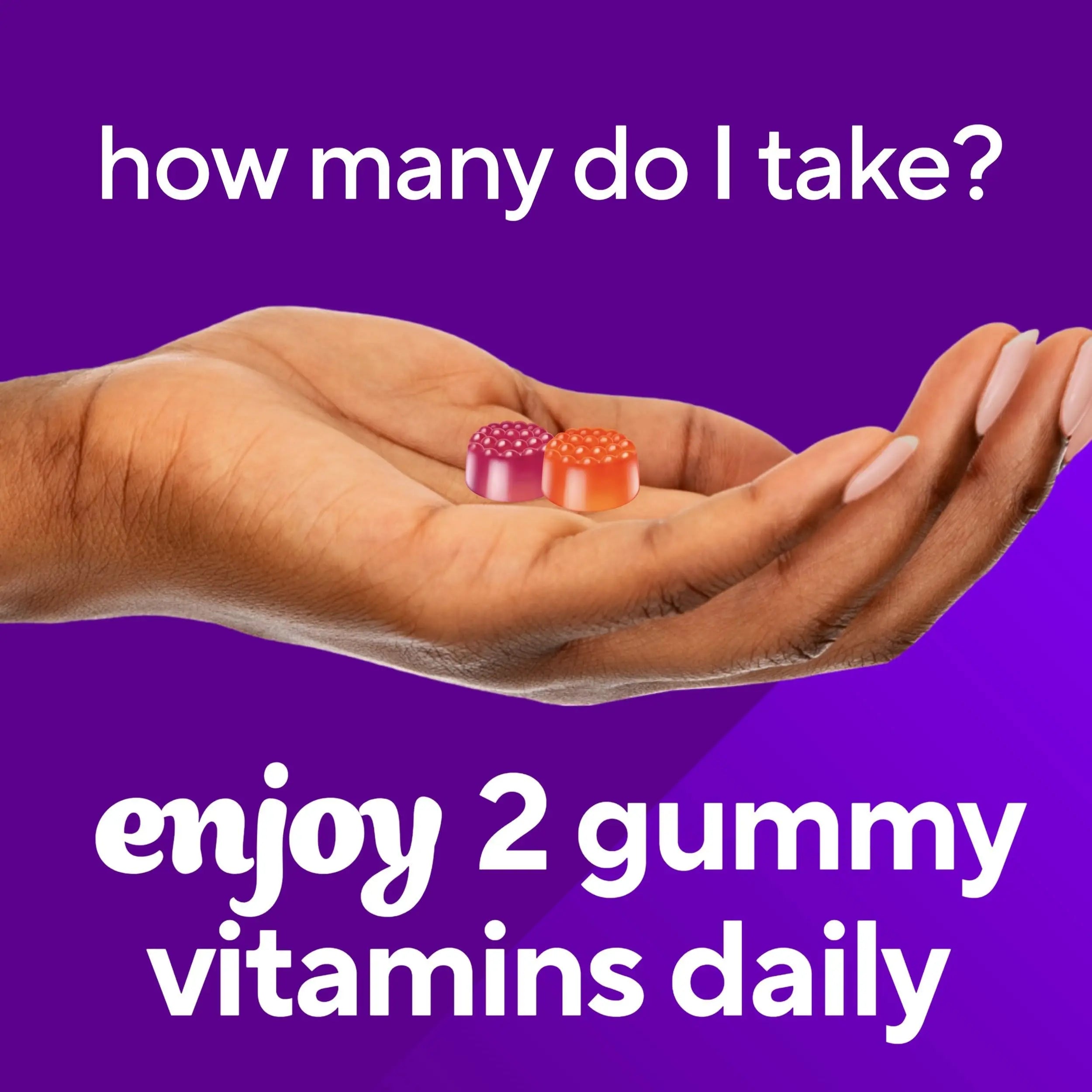 vitafusion Probiotic Gummy Supplements, Raspberry, Peach and Mango Flavors, Probiotic Nutritional Supplements With 5 Billion CFUs VitafusionAu supplements