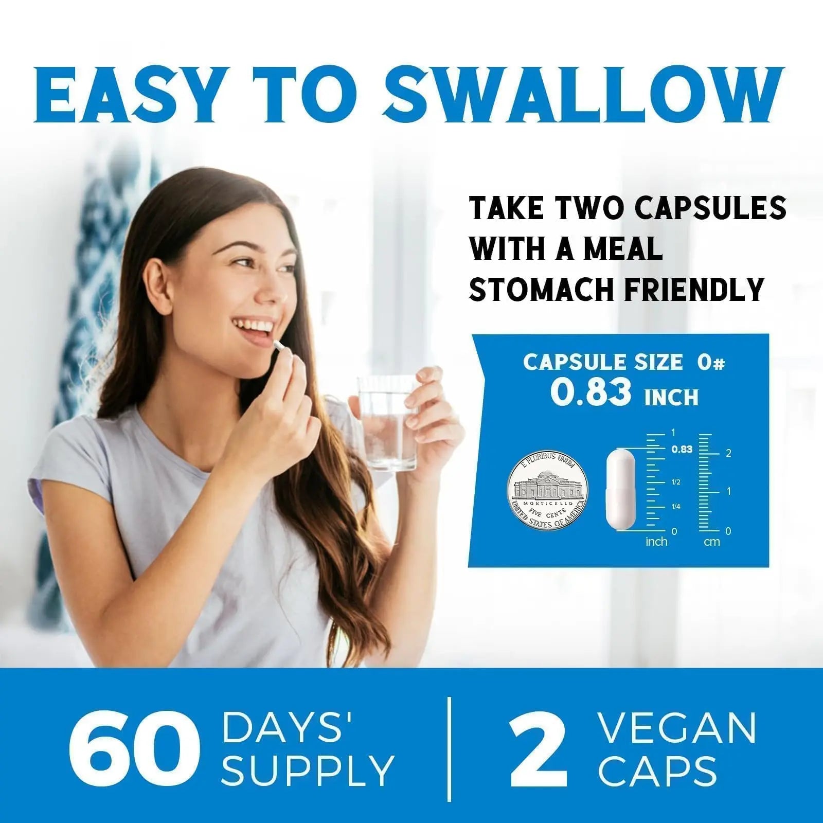 Vitalibre 6 in 1 Magnesium Complex for Women Men, 260mg Elemental Magnesium | Max Absorption | Chelated Magnesium Supplement for Bone, Relaxation & Nerves Support | Non-GMO, 120 Vegan Capsules Vitalibrenz supplements