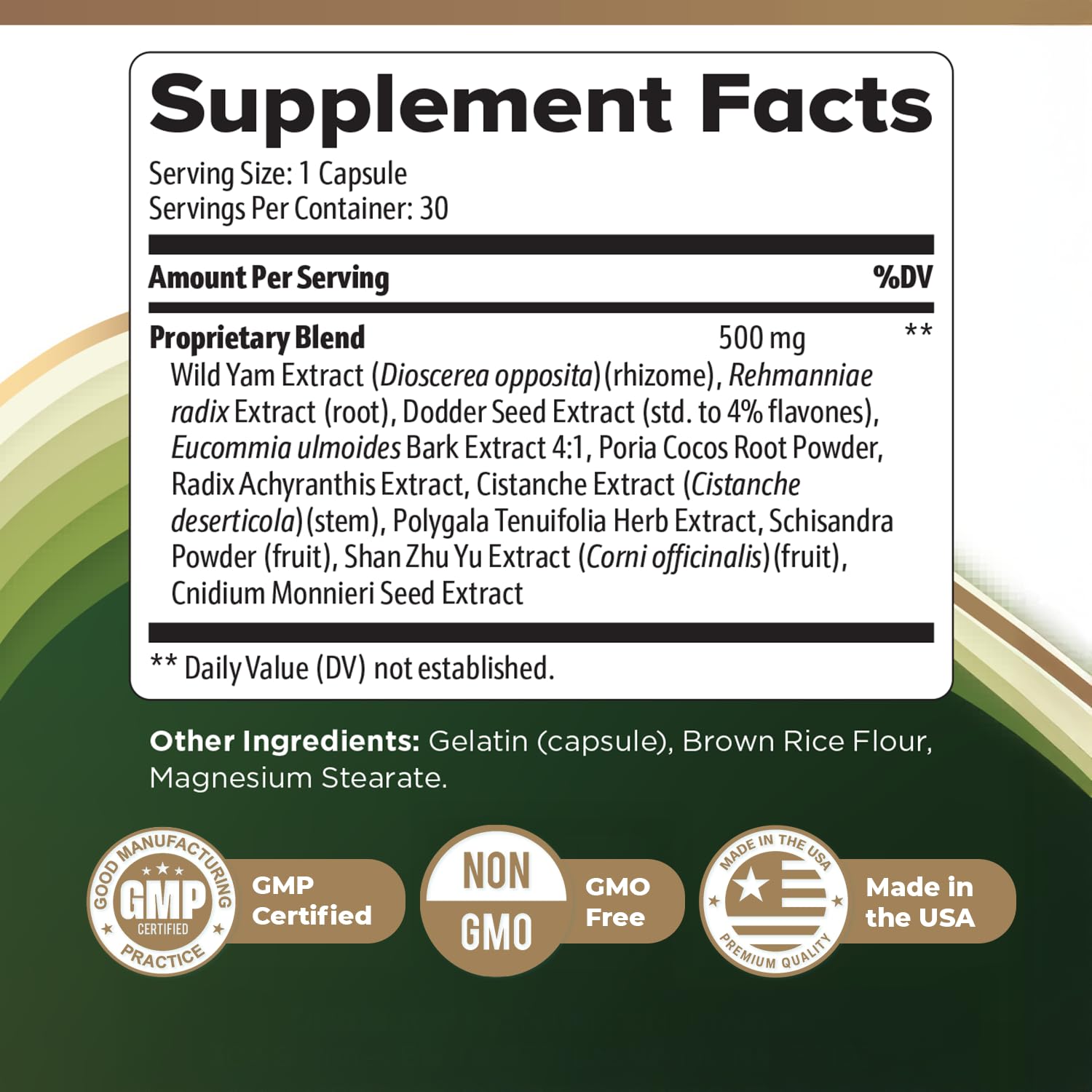 DigestiStart – Natural Digestive Supplement with Wild Yam, Poria Cocos & Bacopa Monnieri – Made in USA, Non-GMO, Easy-to-Take - 30 Capsules, 3 Month Supply Nature’s NutriWaveAu supplements