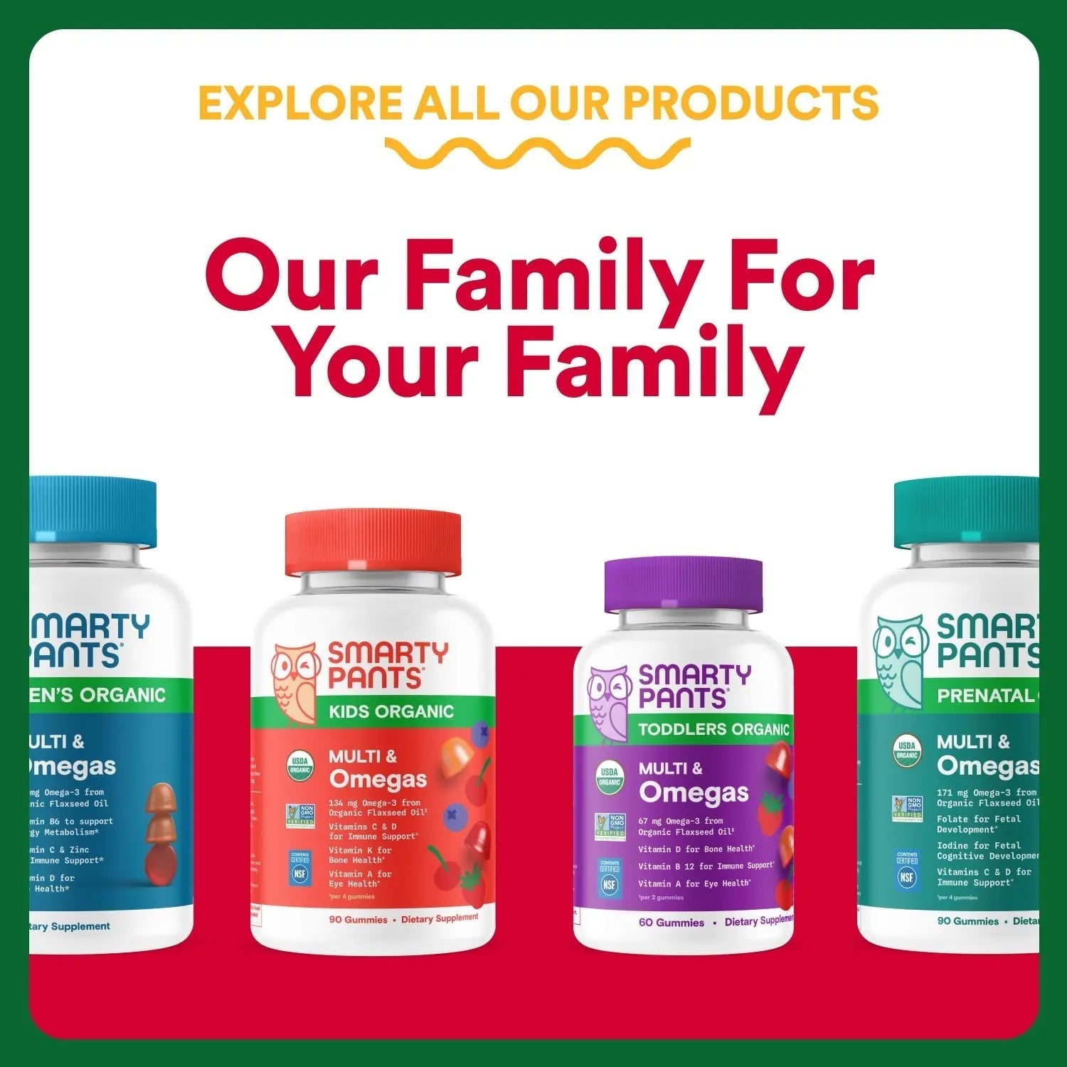 SmartyPants Fiber Supplement & Multivitamin for Men & Women - Improved Formula: Prebiotic Fiber Gummies with Omega 3 (DHA/EPA), Vitamin D3, C, Vitamin B12, B6, A, K & Zinc, 90 Count (30 Day Supply) SmartyPantsAu supplements