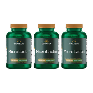 Swanson Microlactin Double Strength 1000 Milligrams 120 Tabs (3 Pack) SwansonAu supplements