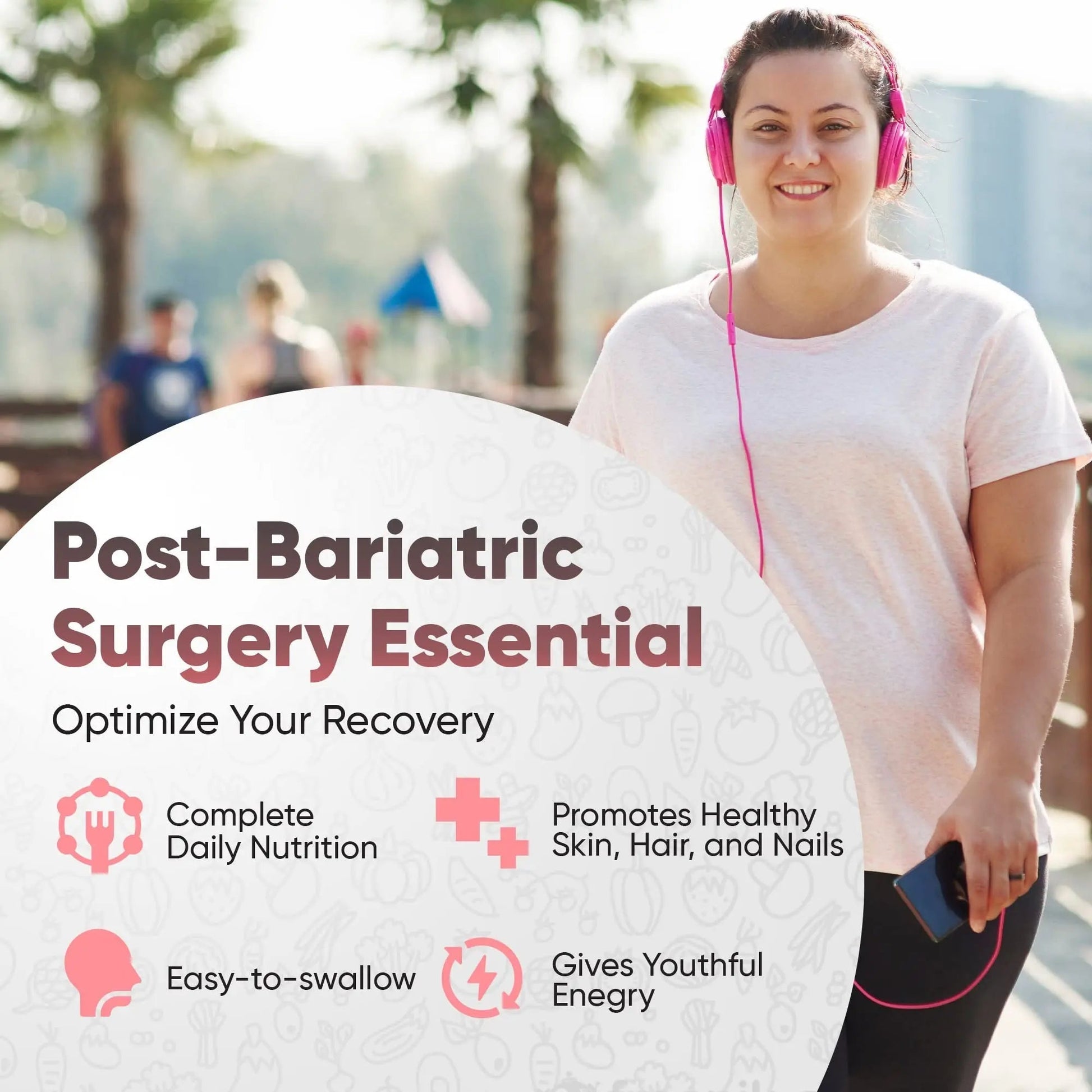 Bariatric Multivitamin with Iron - Easy-to-Swallow Capsule for Post Bariatric Surgery - Post Sleeve and Post Bypass KaitaminAu supplements