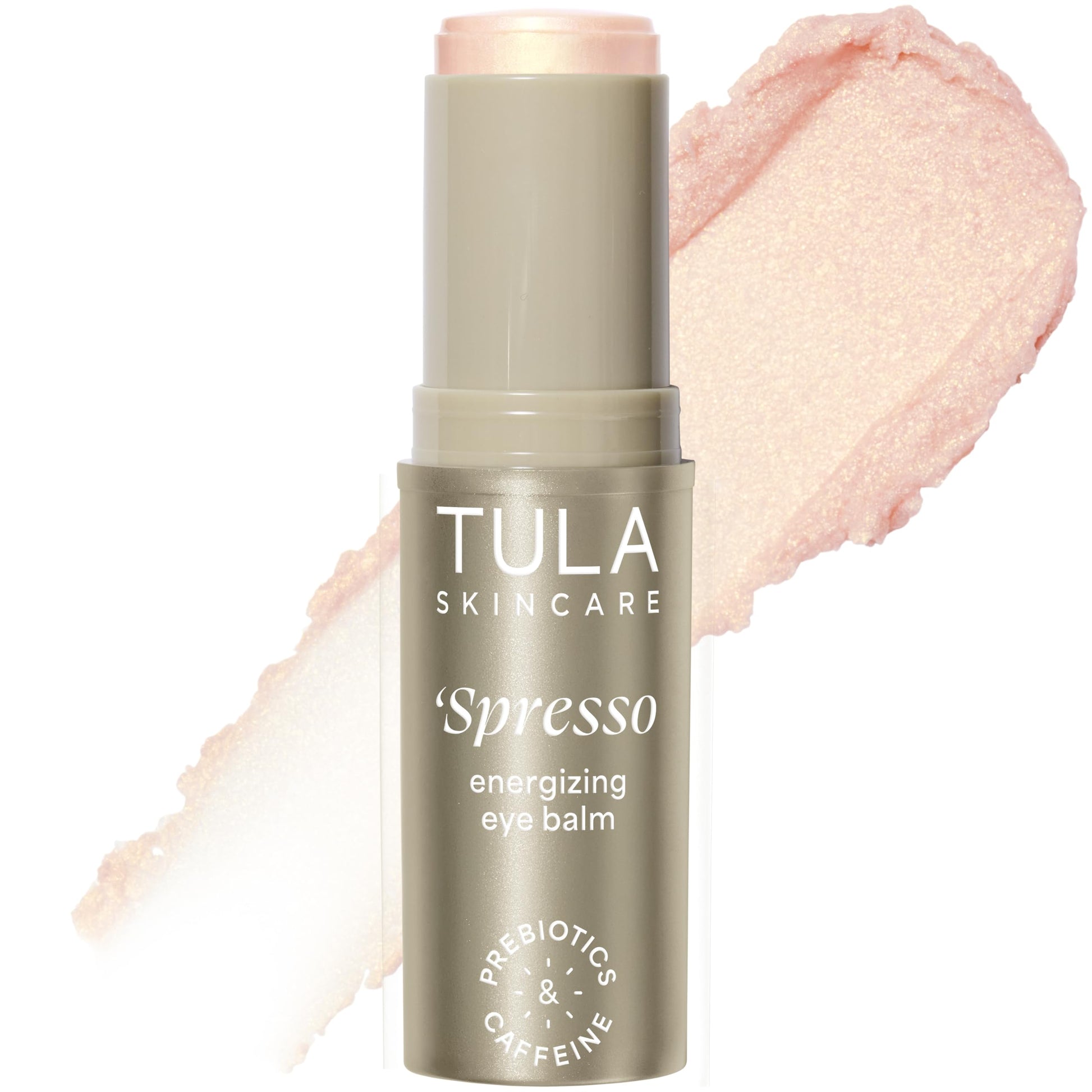 TULA Skin Care ‘Spresso Energizing Eye Balm, Gold Glow - Energizing & Hydrating Caffeine Under Eye Treatment for Dark Circles, Portable and Perfect to Use On-the-go, 0.35 oz. TULAAu supplements