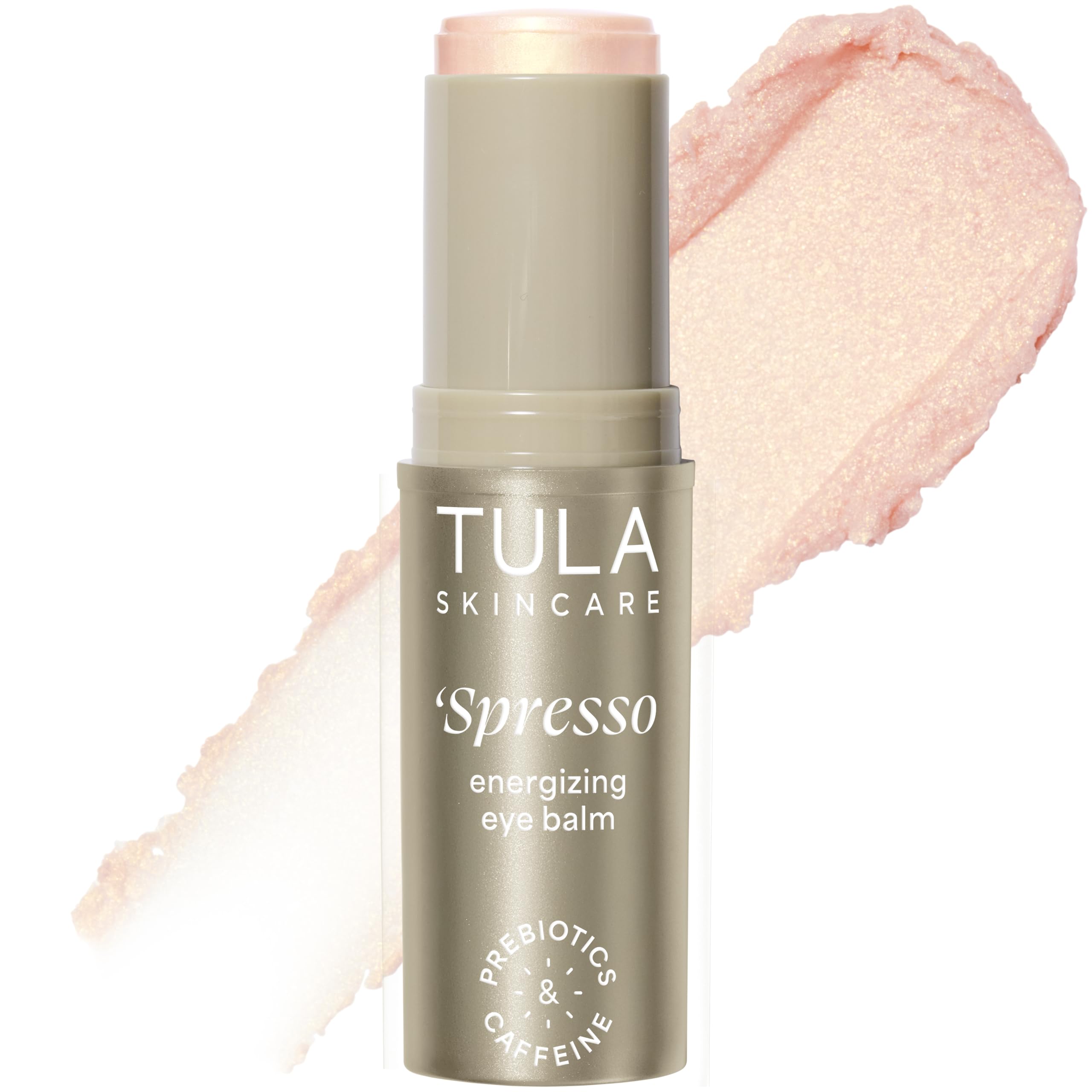 TULA Skin Care ‘Spresso Energizing Eye Balm, Gold Glow - Energizing & Hydrating Caffeine Under Eye Treatment for Dark Circles, Portable and Perfect to Use On-the-go, 0.35 oz. TULAAu supplements