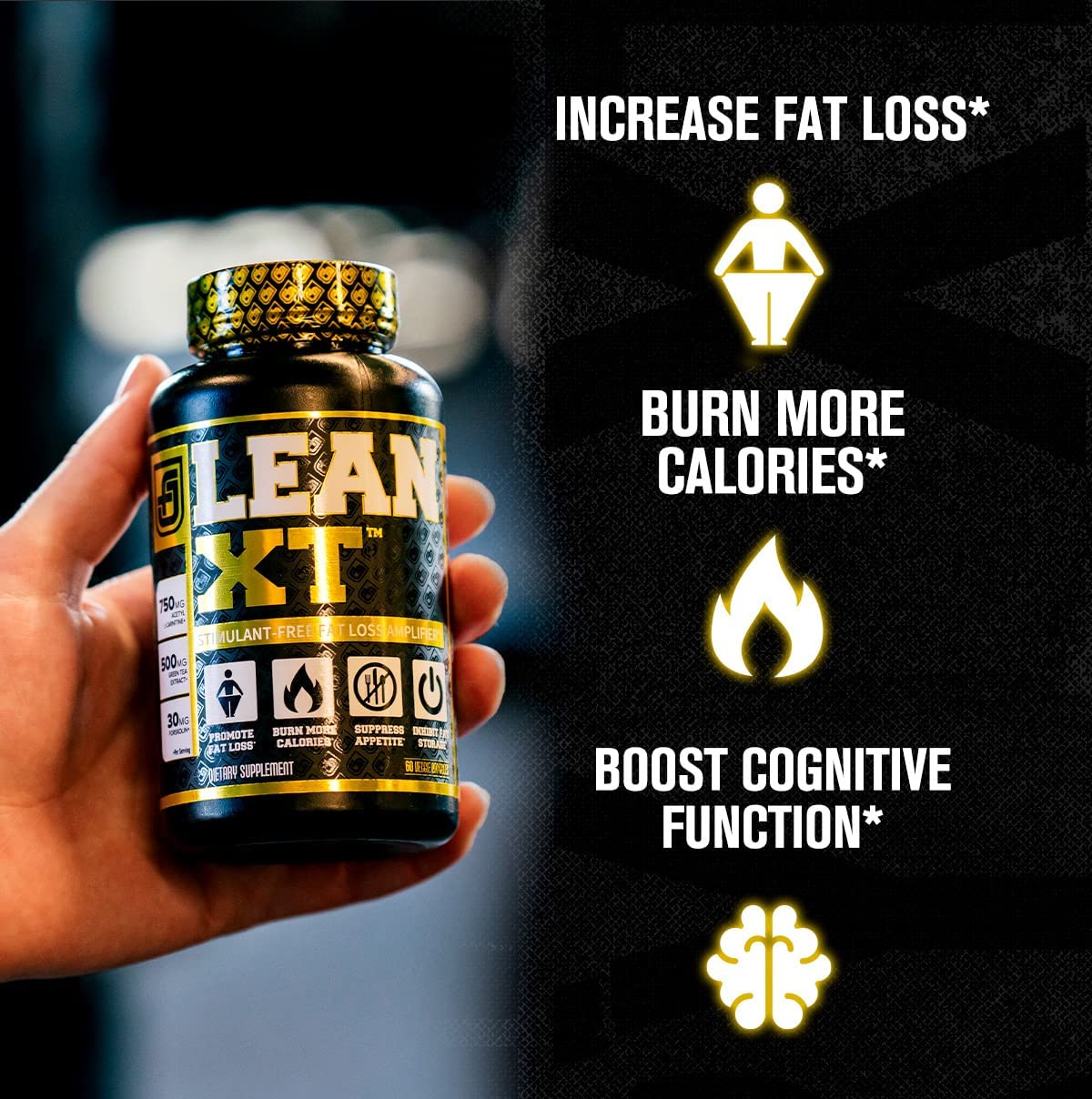 Burn-XT Thermogenic Fat Burner, Lean PM Nighttime Fat Burner & Sleep Aid Jacked FactoryUS supplements