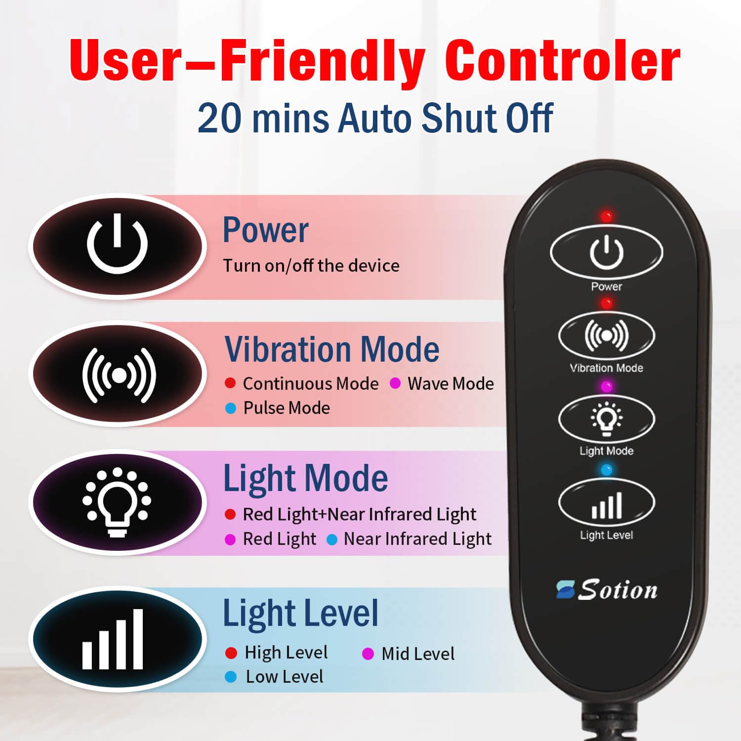 Sotion Red Light Therapy Belt with Massage-Red Light Therapy for Body&Near Infrared Light Therapy comrelaxAu supplements